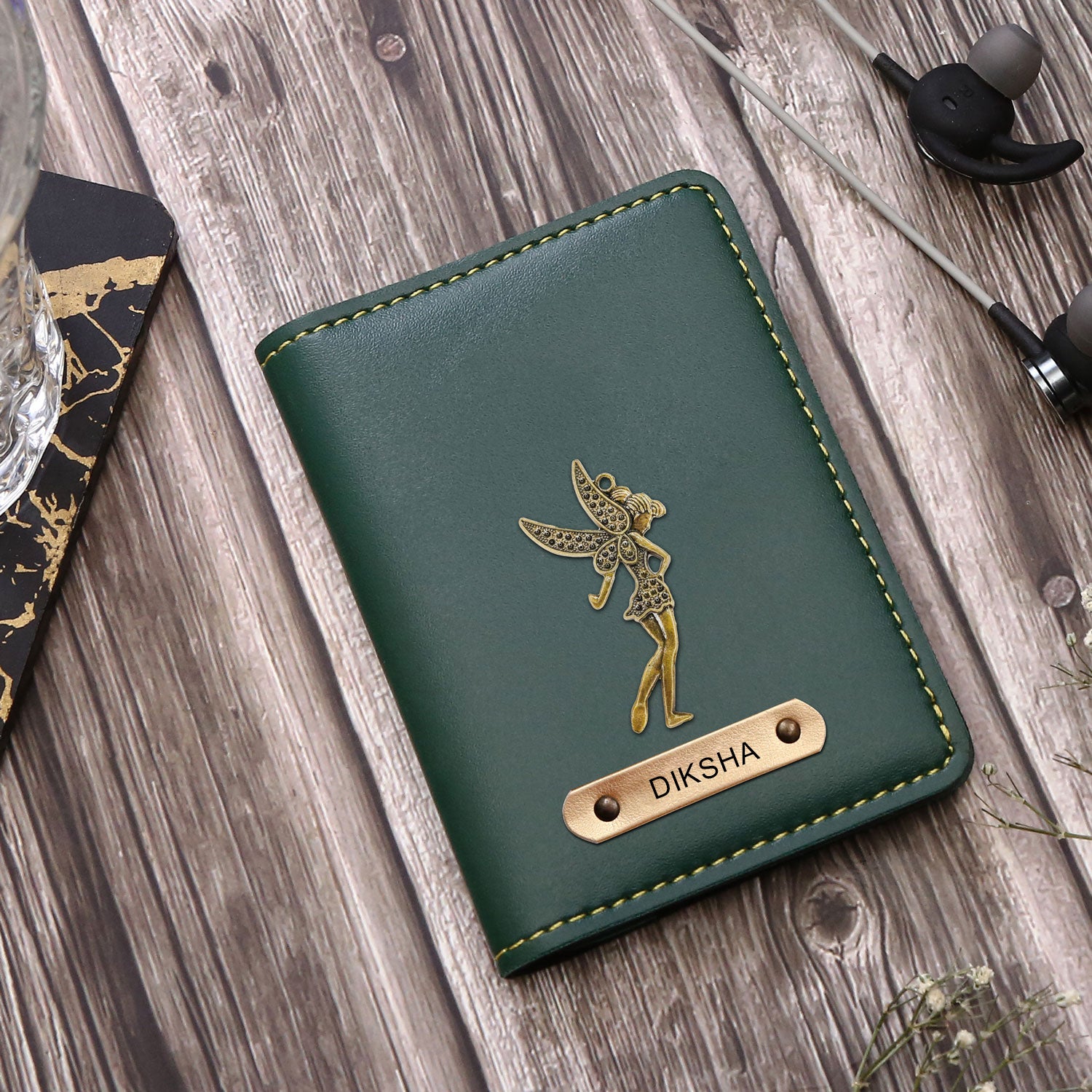 Personalized Leather Cardholder