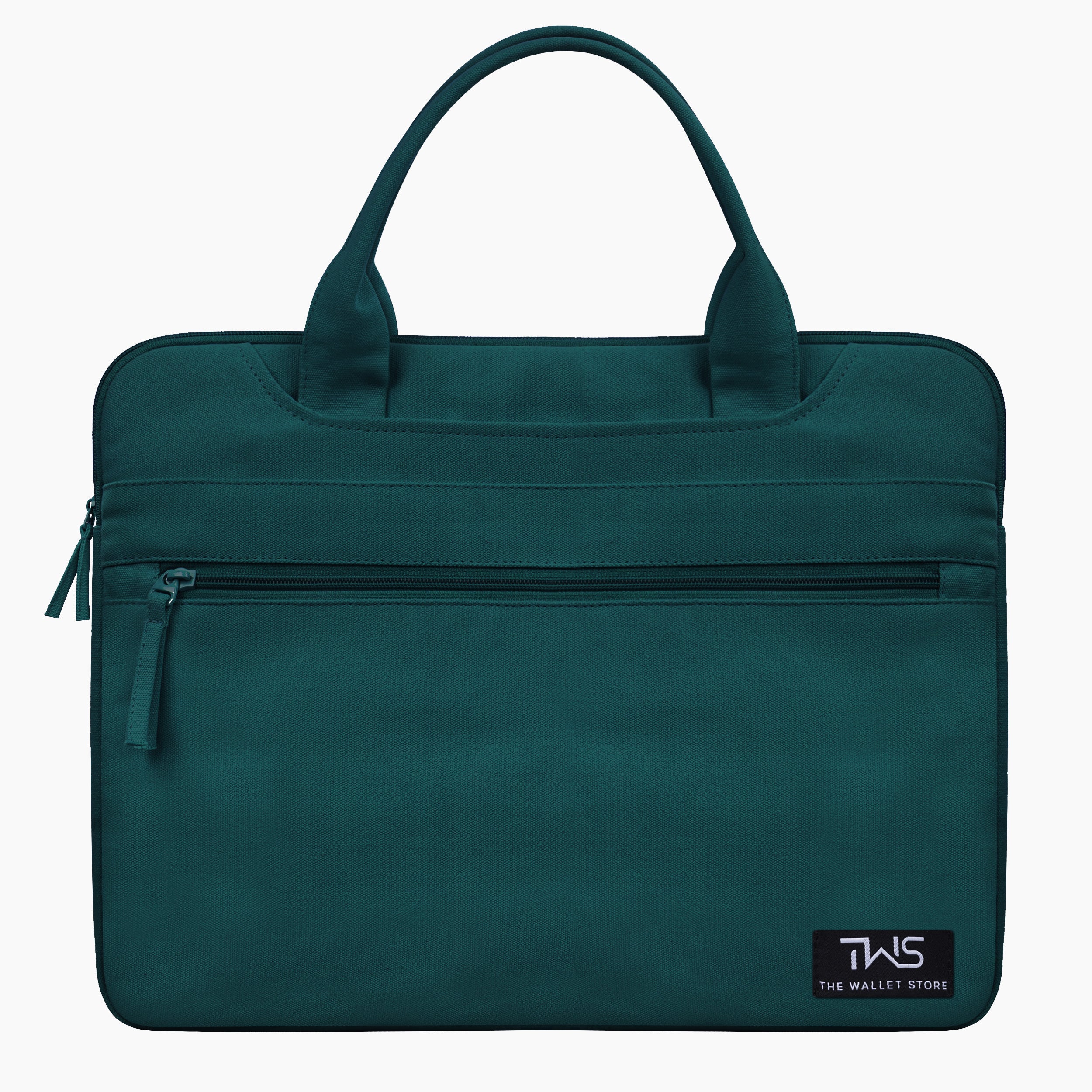 EcoCarry Canvas Laptop Bag Teal