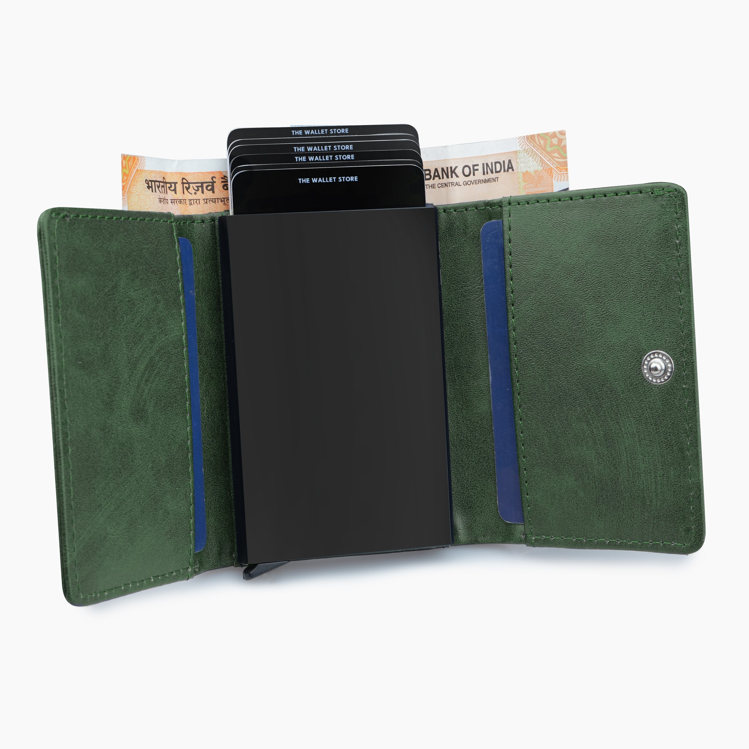 Maverick RFID Protected Wallet Cardholder - Green