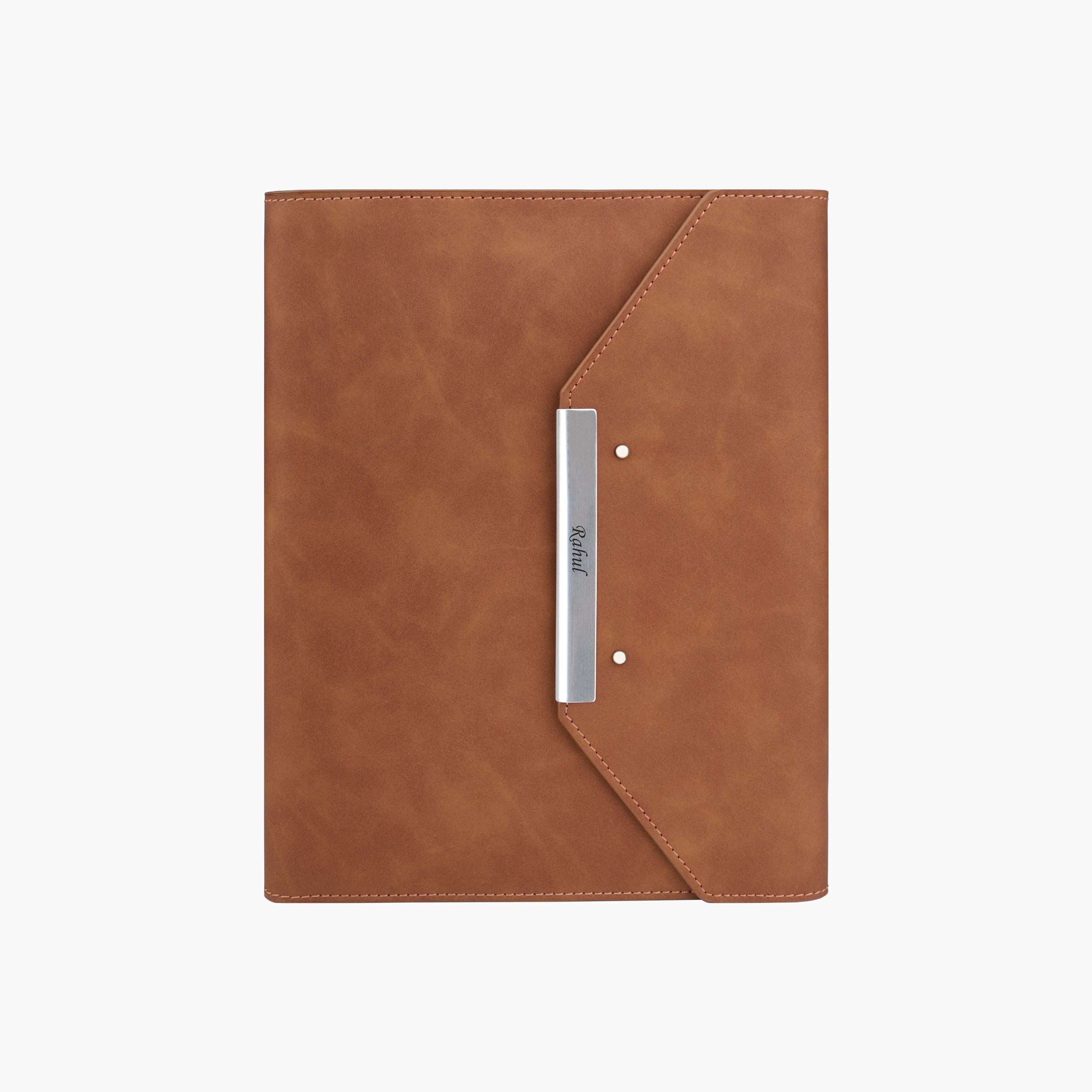 Personalized Persona Suede Leather Diary