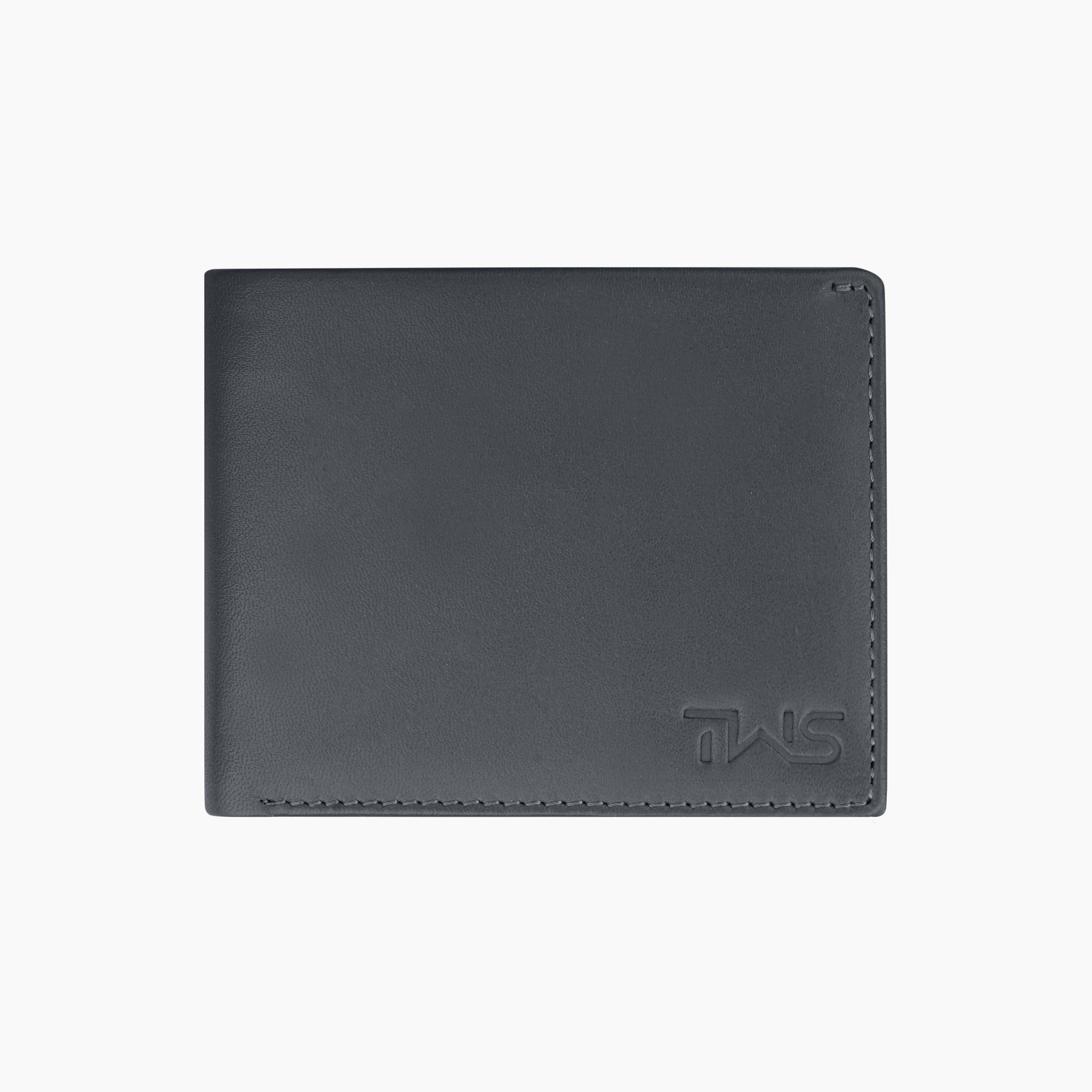 Eternal Solid Leather Wallet For Men - Grey