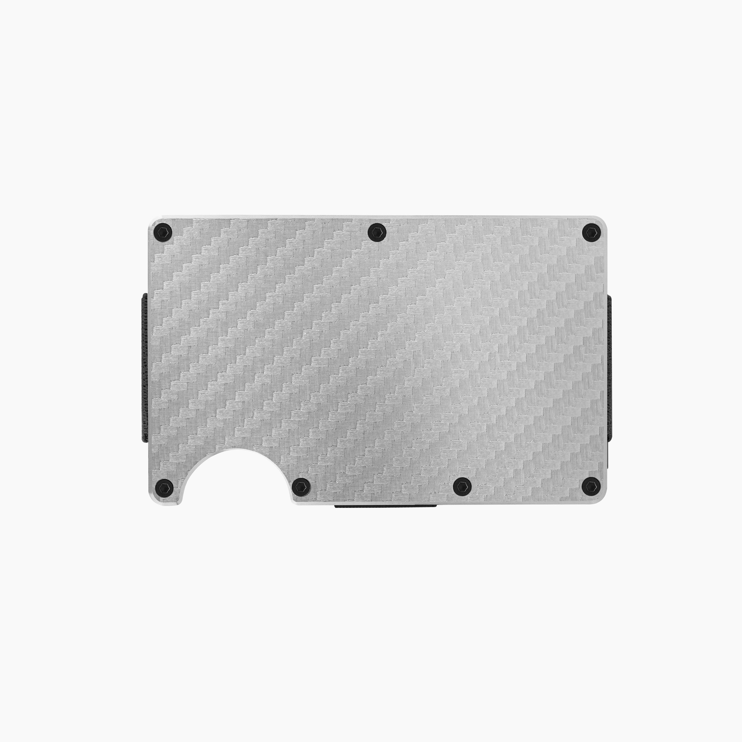 Clip & Carry Metal Card Holder - Silver