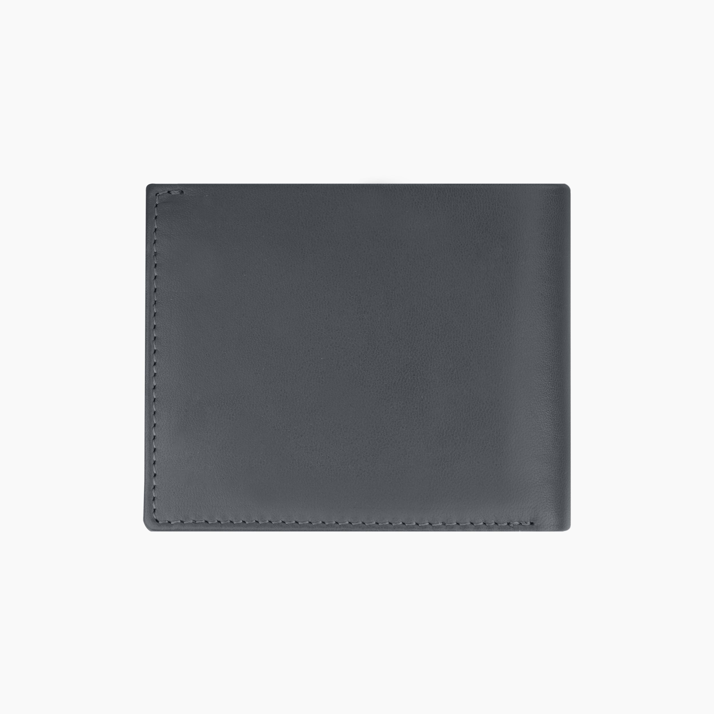 Eternal Solid Leather Wallet For Men - Grey