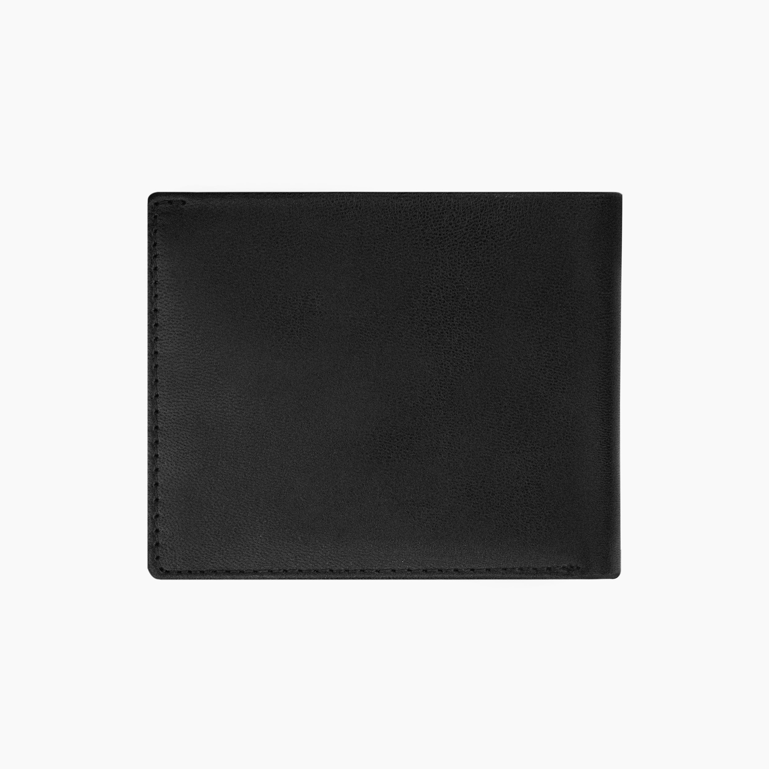 Eternal Solid Leather Wallet For Men - Black