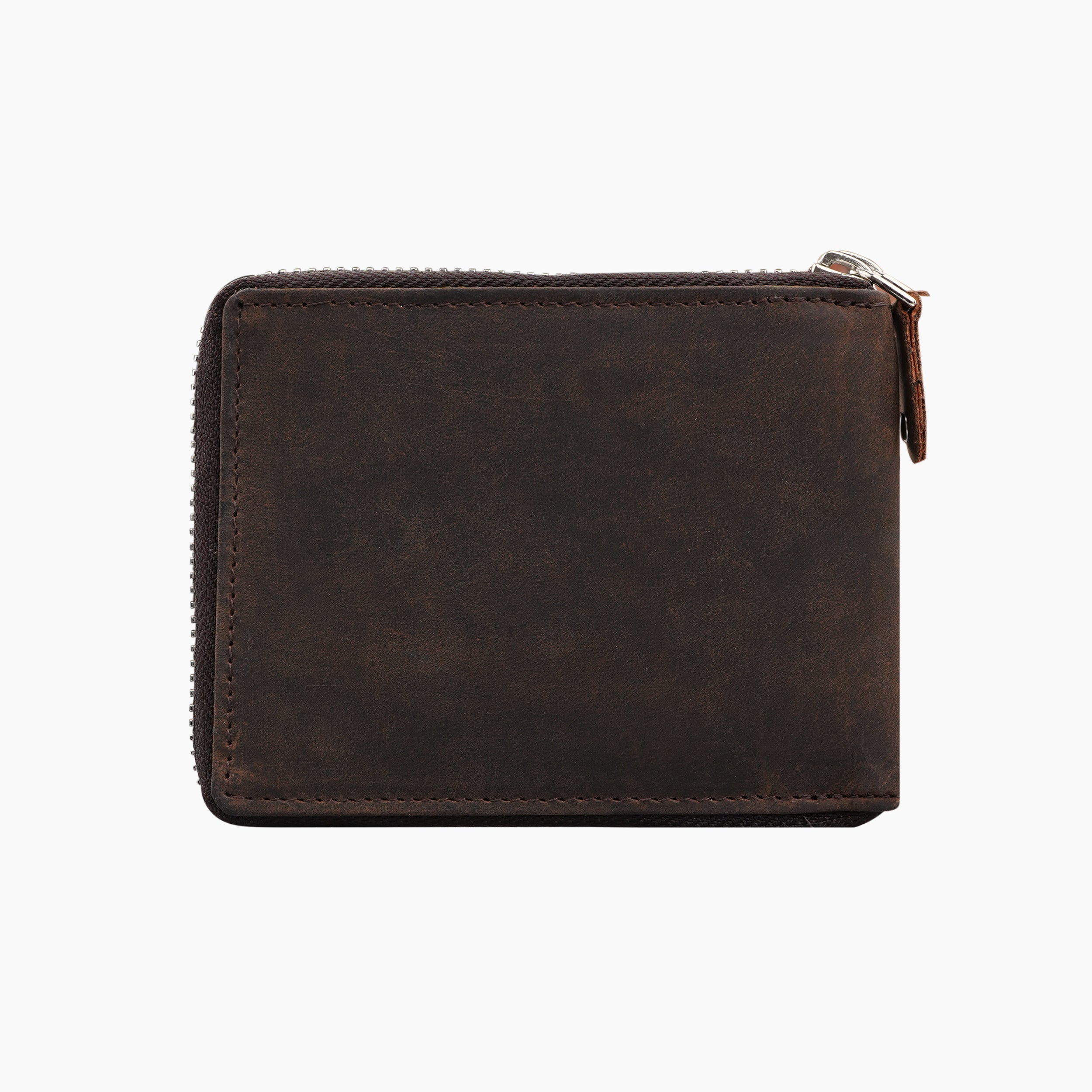 Majestic Genuine Leather Zipper Wallet For Men