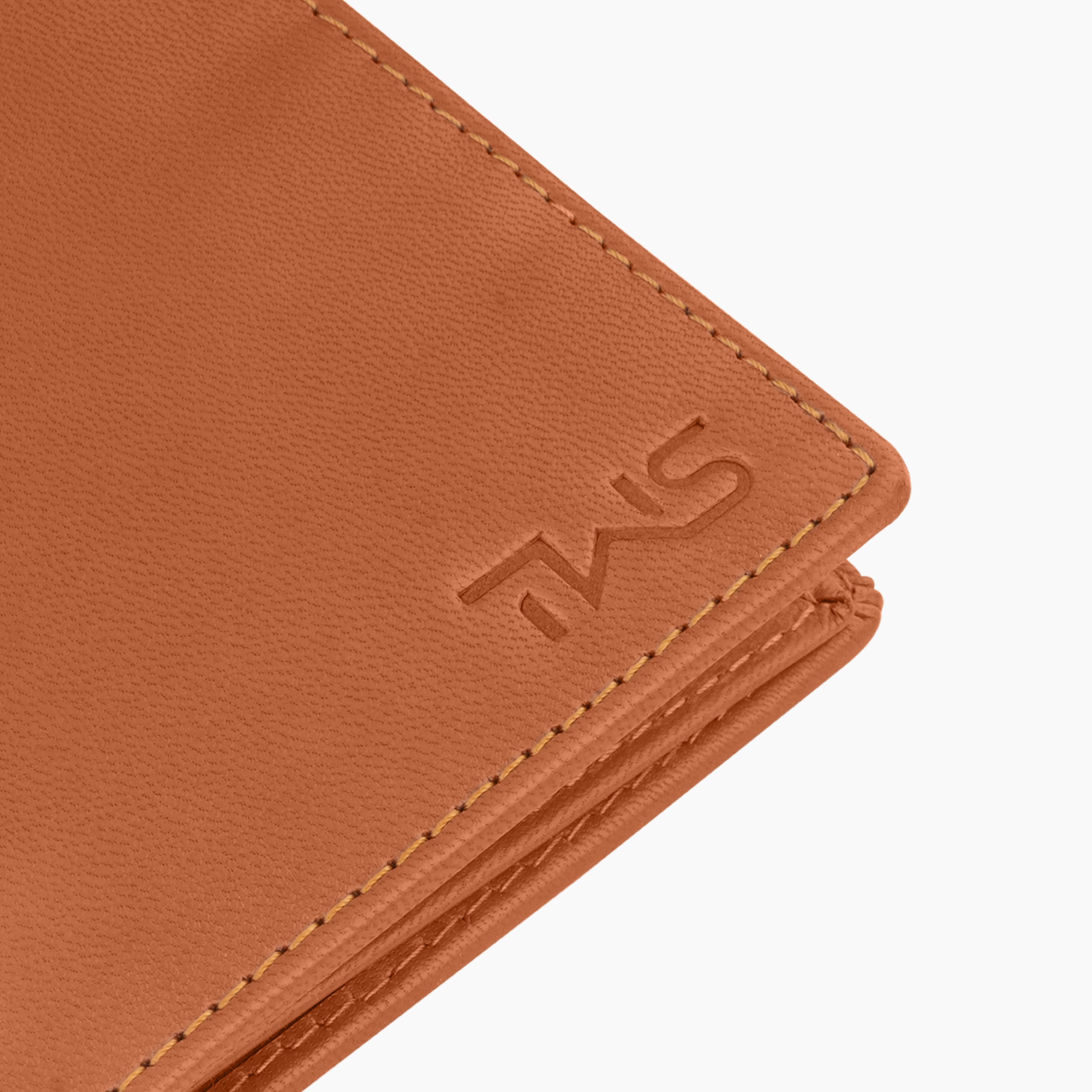 Eternal Solid Leather Wallet For Men - Tan