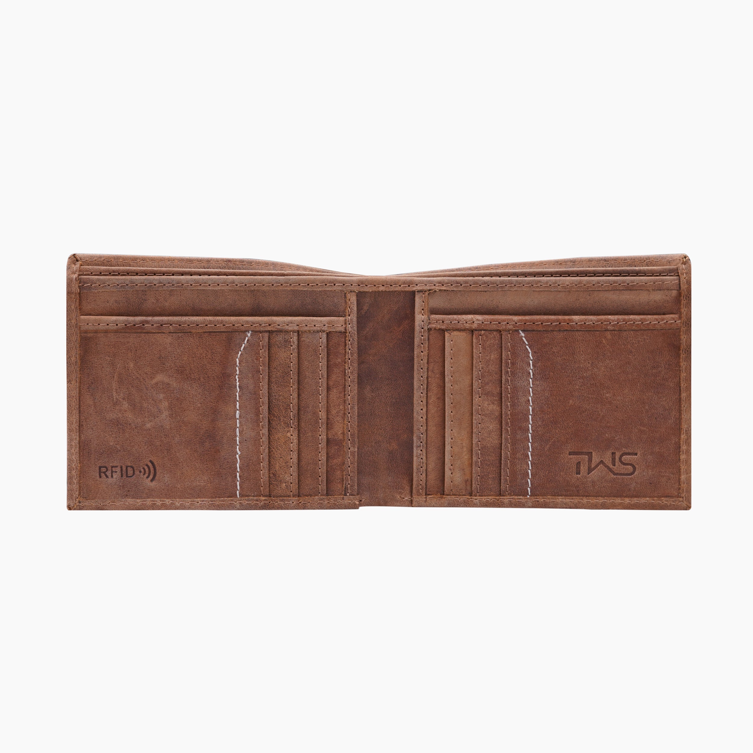 Eagle Emblem Genuine Leather Wallet For Men