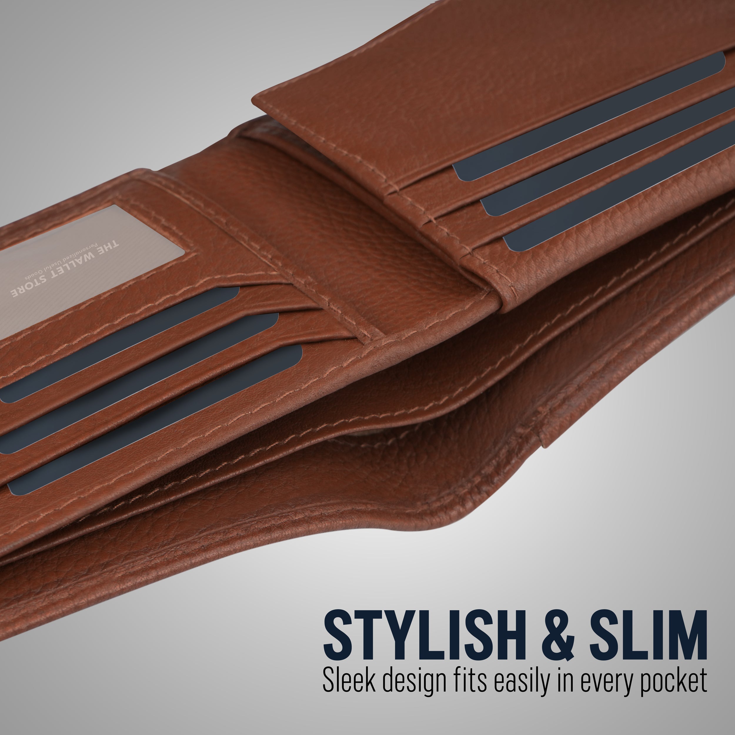 Mystic Leather Wallet For Men - Tan