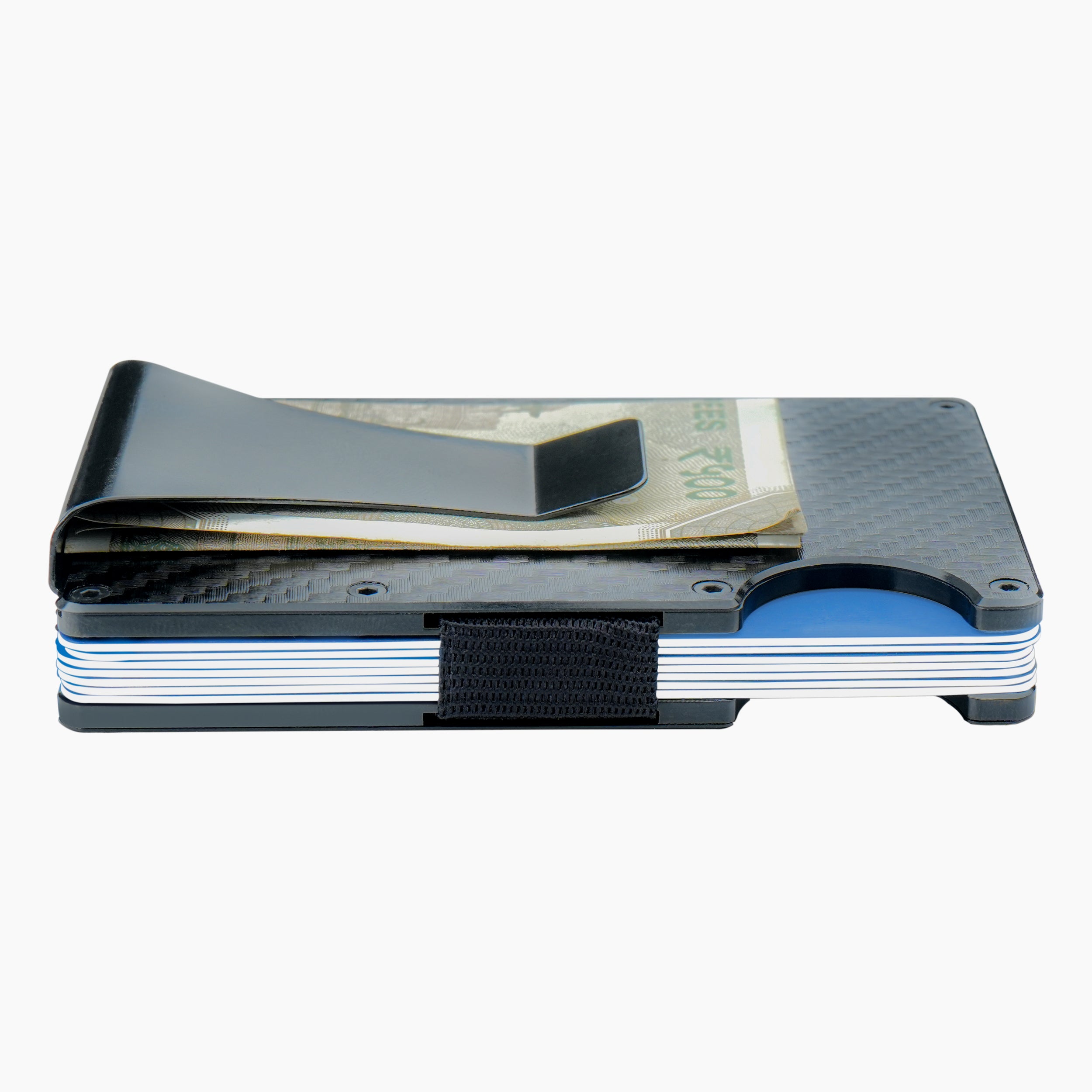 Clip & Carry Metal Card Holder - Black