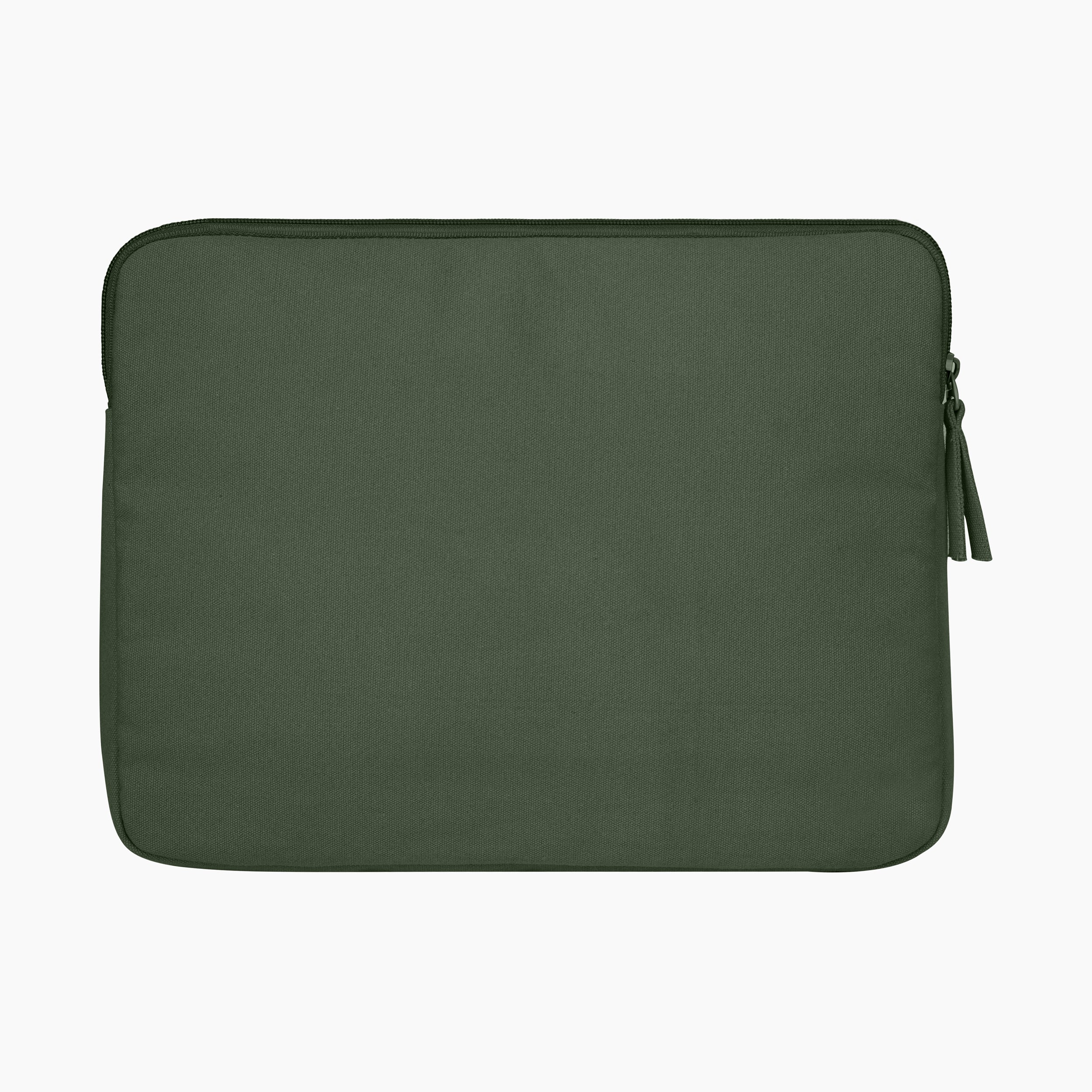 Sleek Guard Canvas Laptop Sleeve - Olive