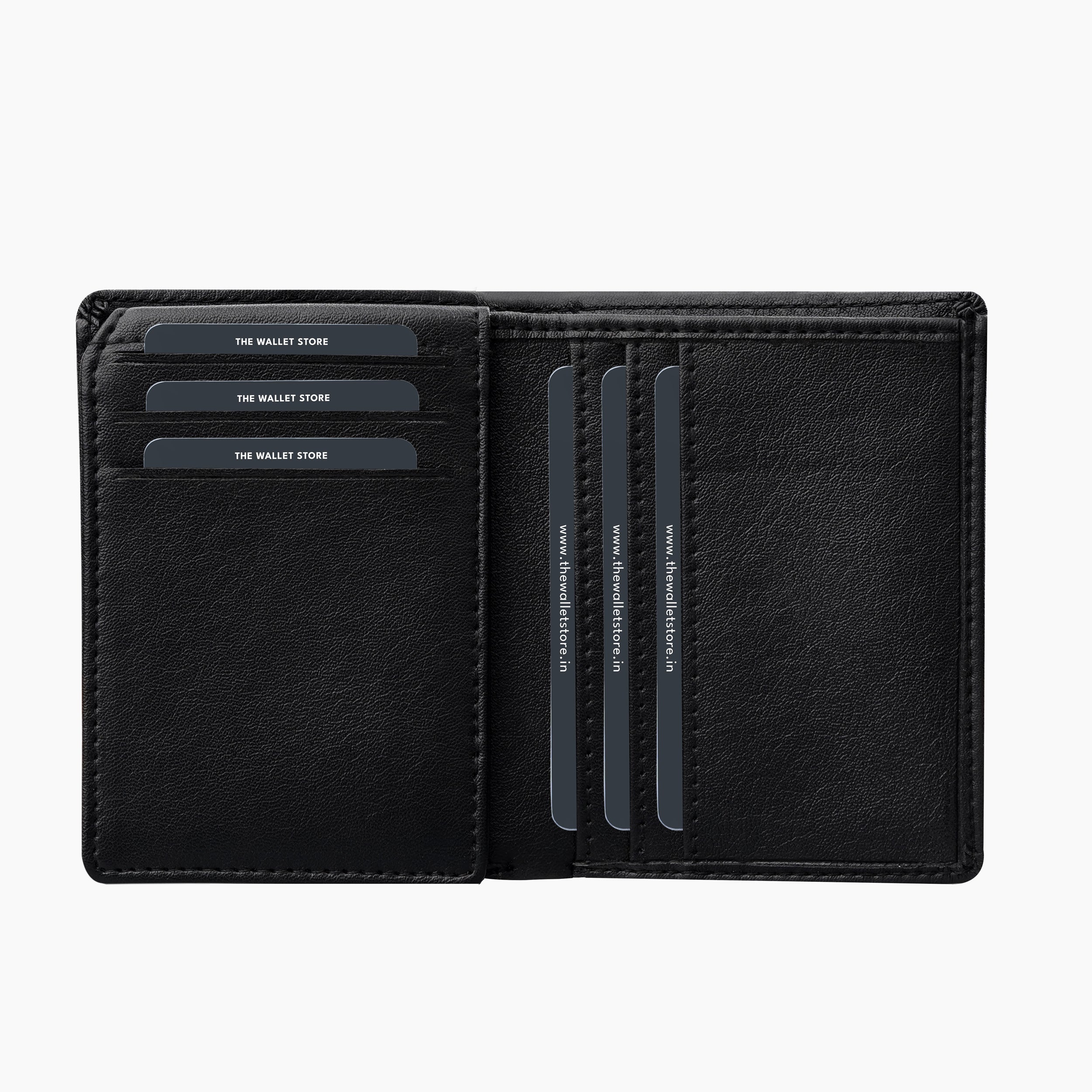 Swift Carry Leather Wallet For Men - Black