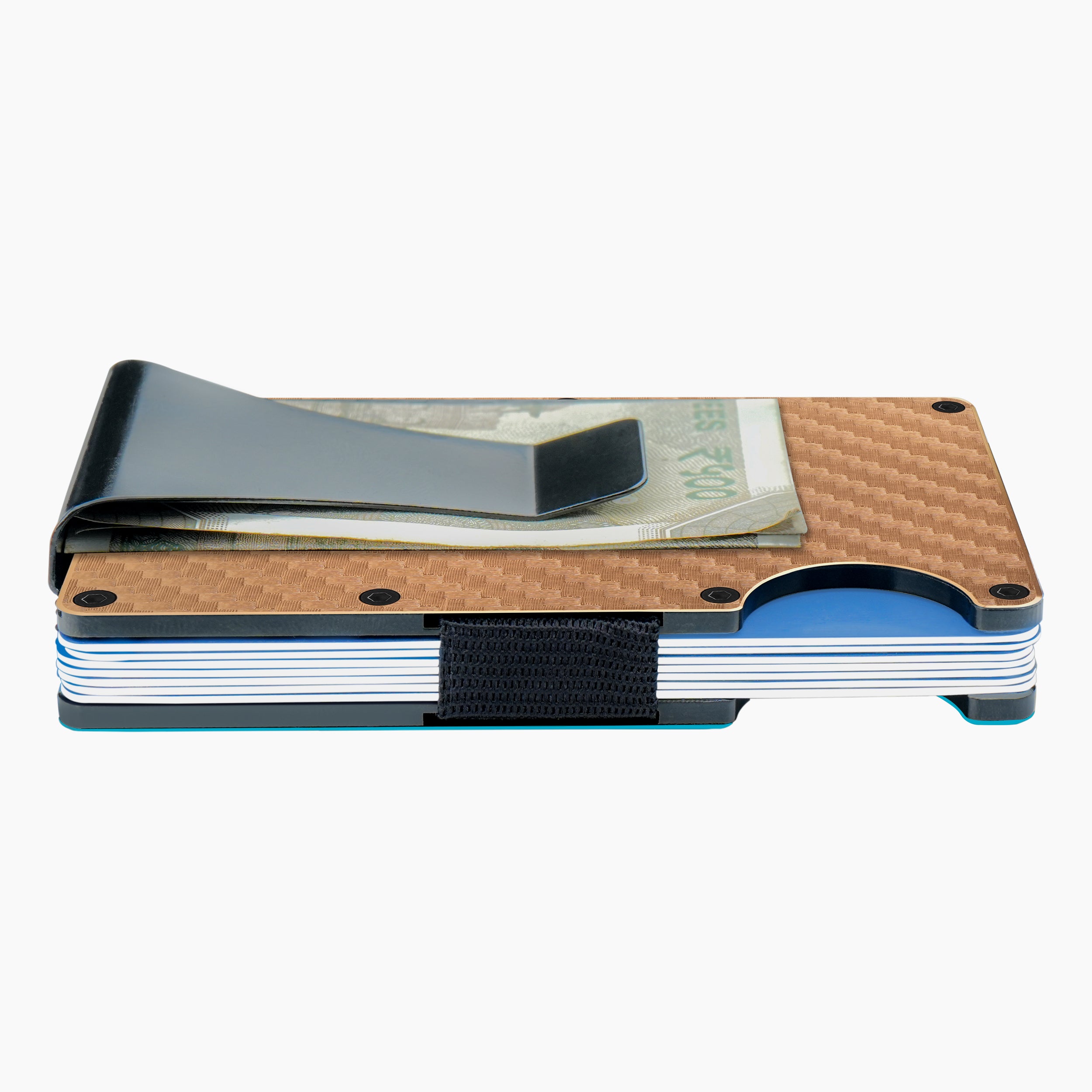 Clip & Carry Metal Card Holder - Gold