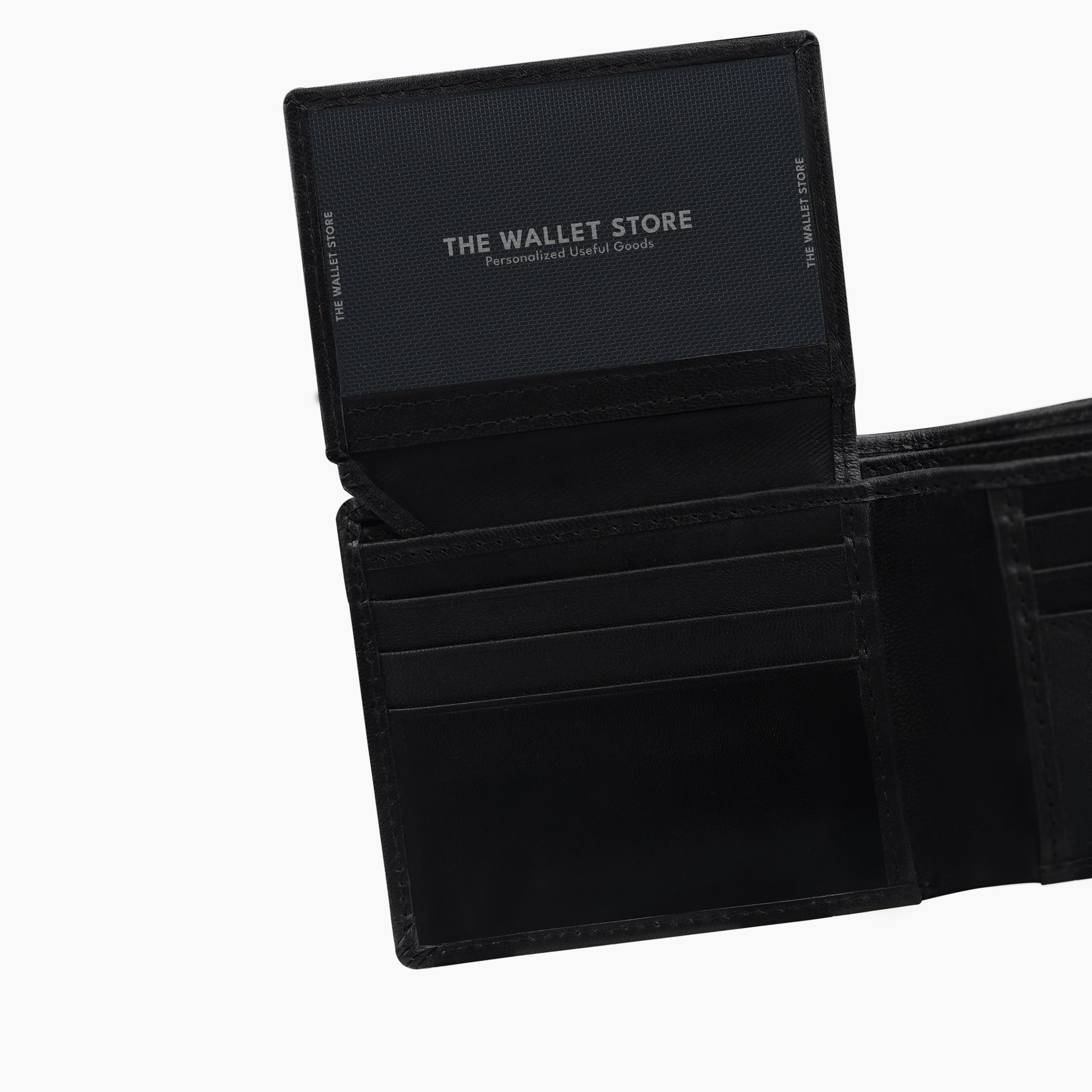 Eternal Solid Leather Wallet For Men - Black