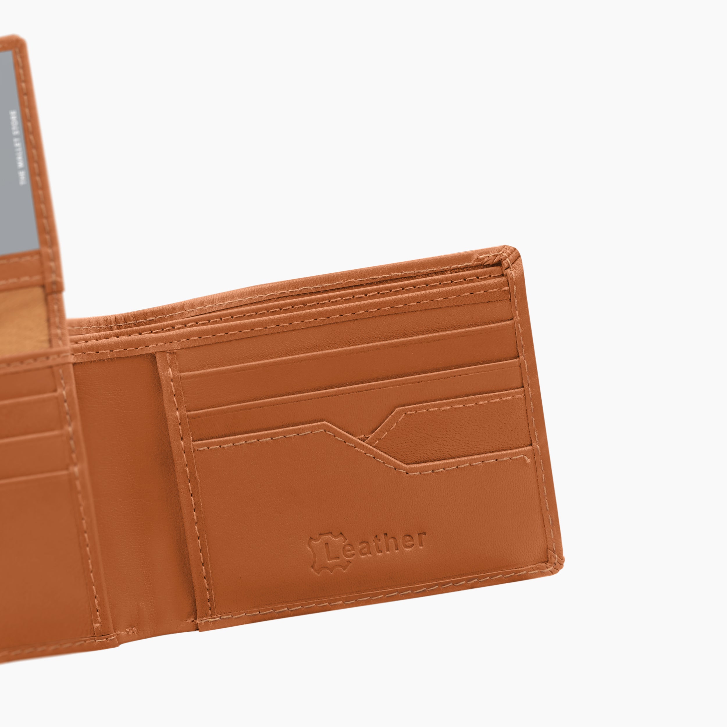 Eternal Solid Leather Wallet For Men - Tan