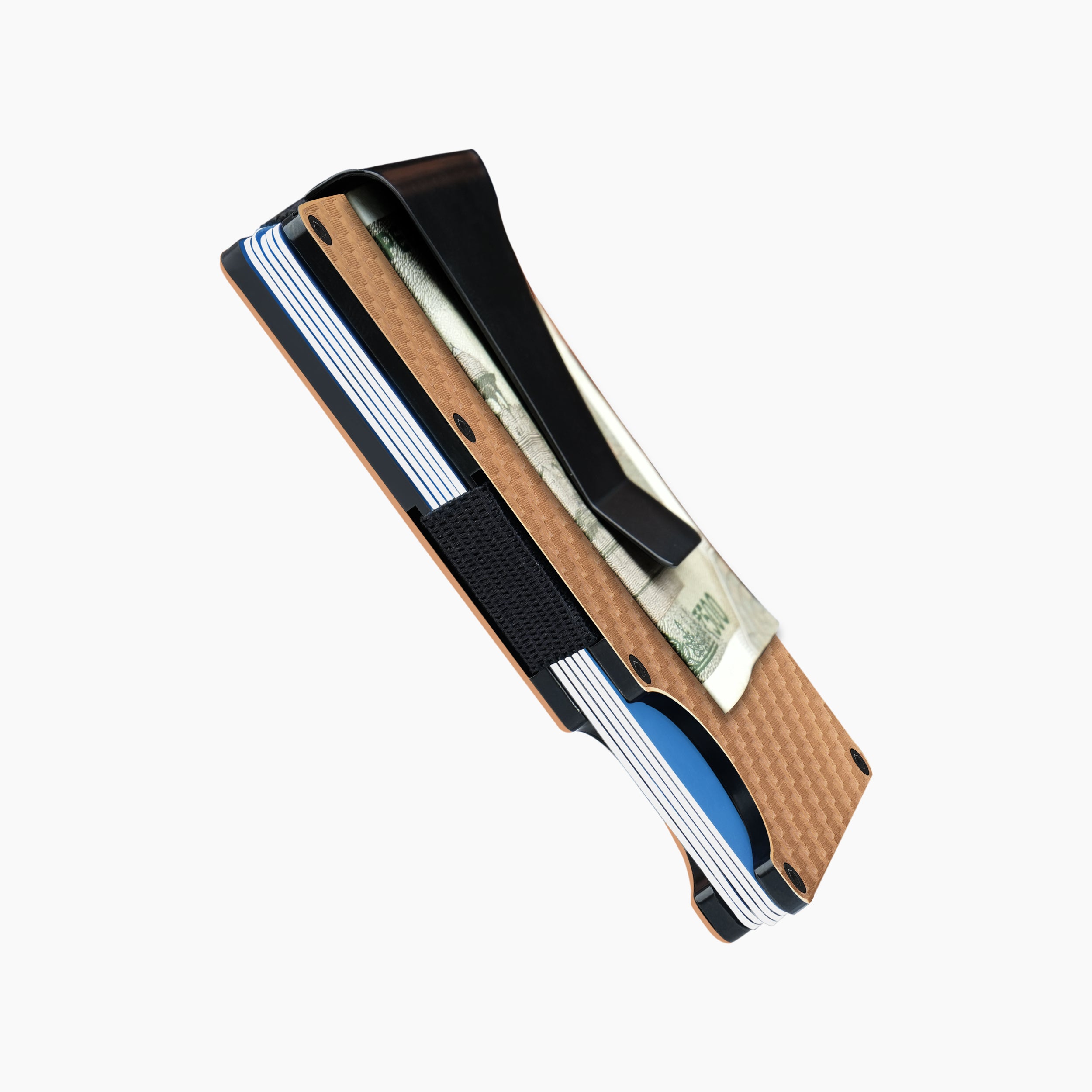 Clip & Carry Metal Card Holder - Gold