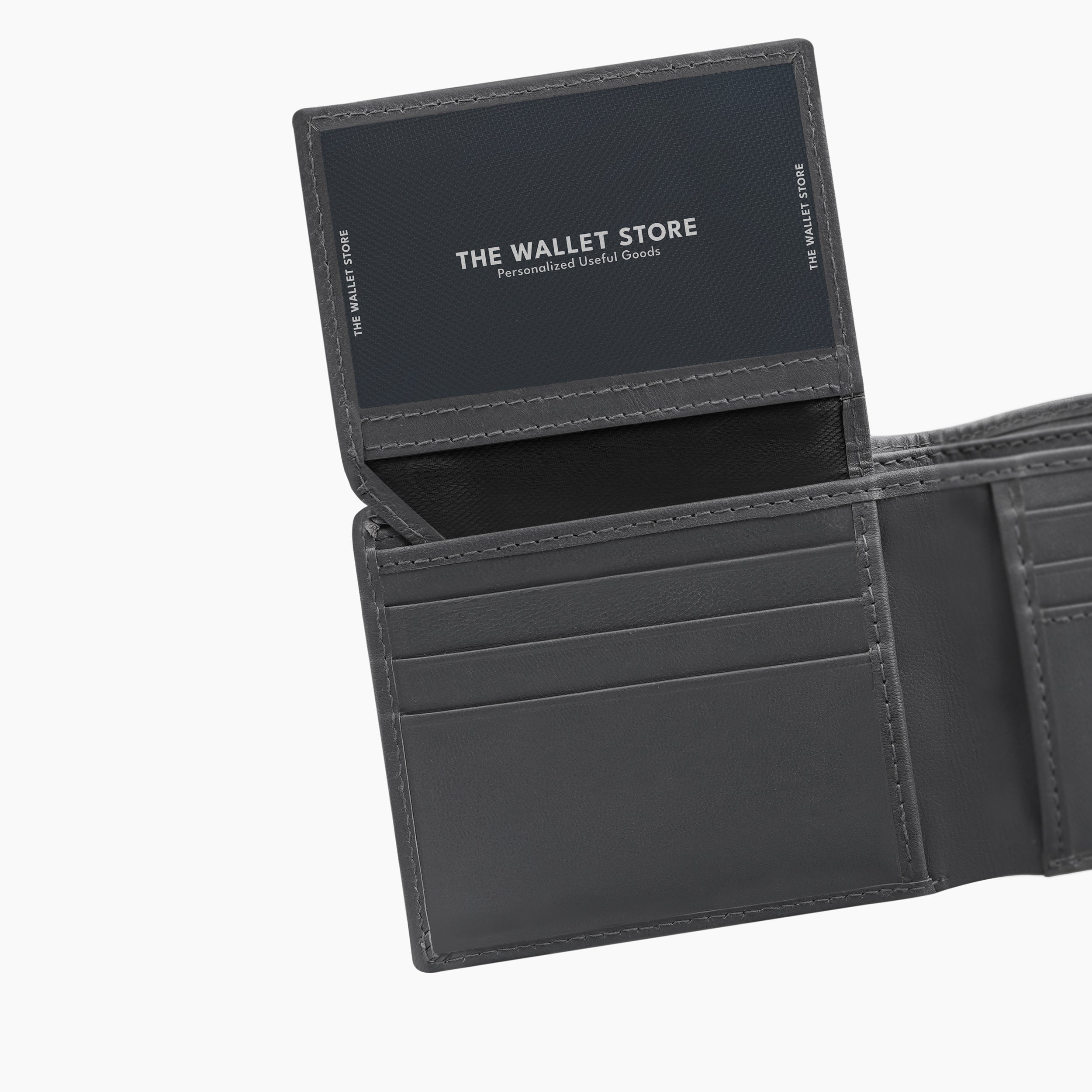 Eternal Solid Leather Wallet For Men - Grey