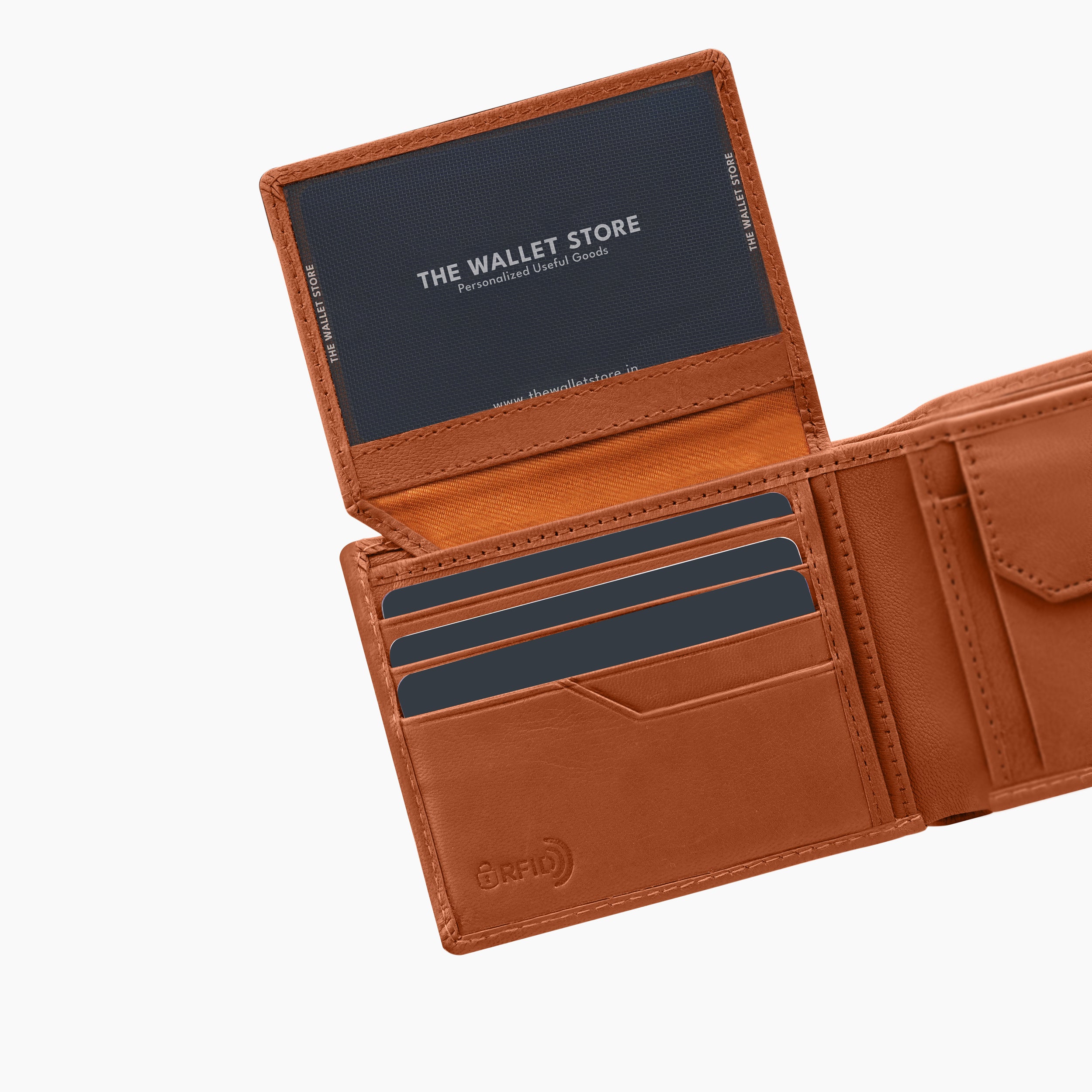 Spectrum Leather Wallet For Men - Tan