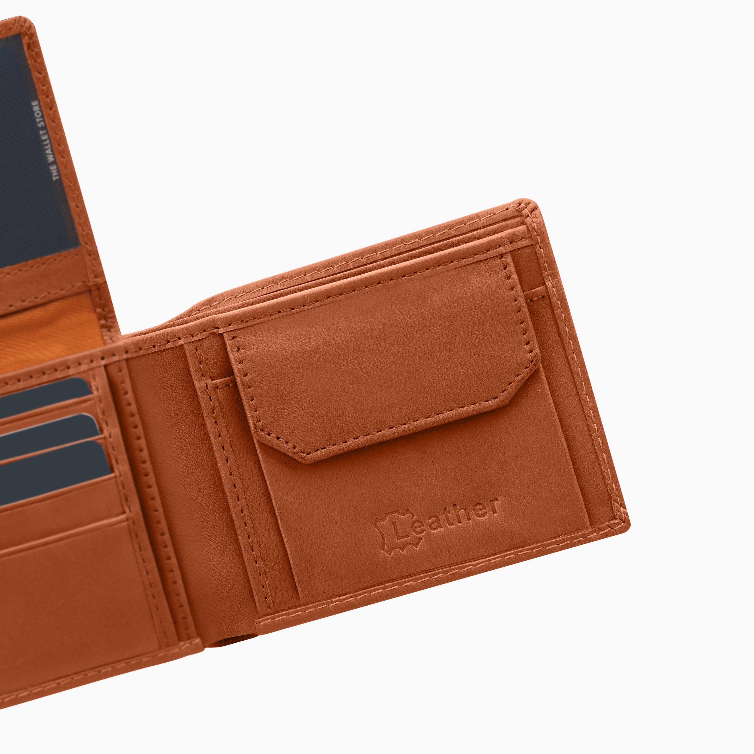 Spectrum Leather Wallet For Men - Tan