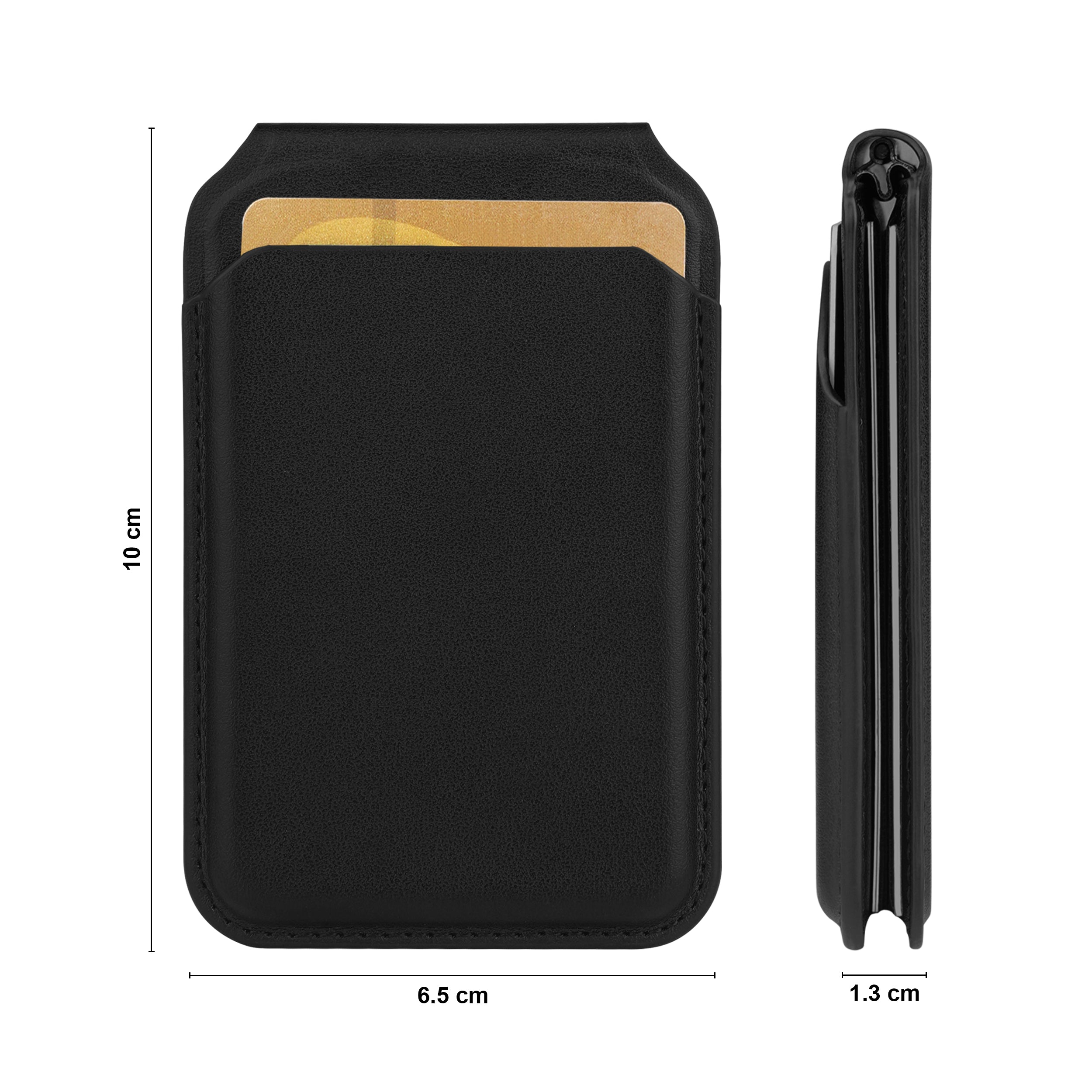 MagShield Secure Leather Cardholder