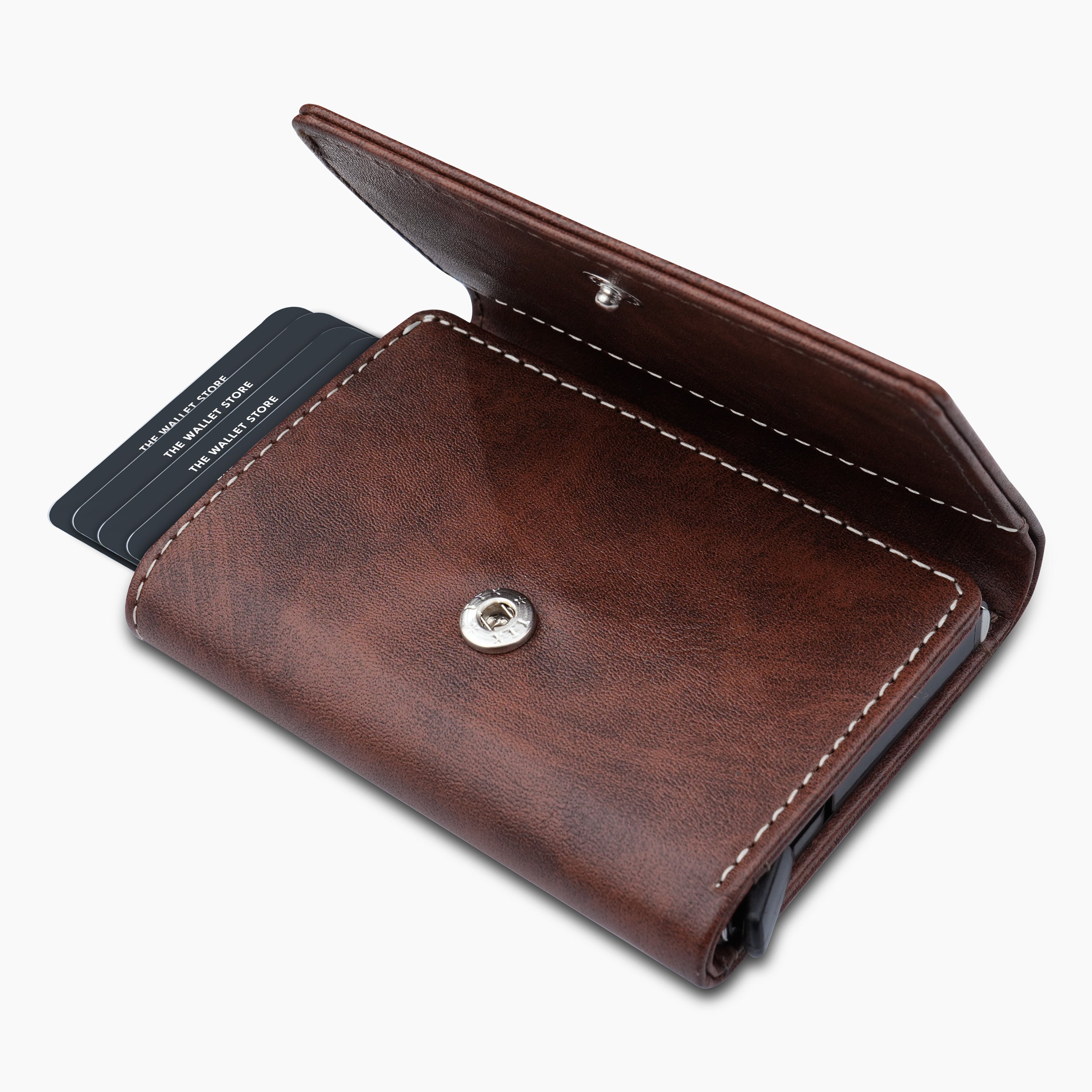 Maverick RFID Protected Wallet Cardholder - Brown