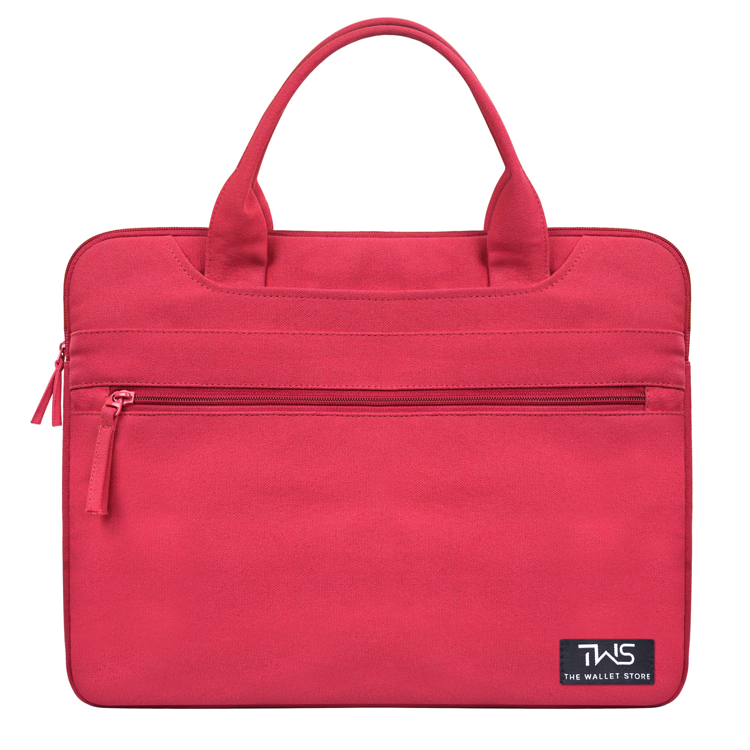 EcoCarry Canvas Laptop Bag Red