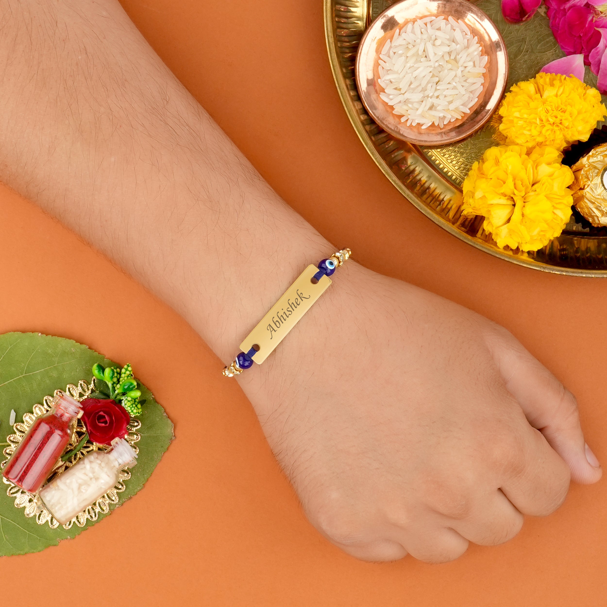 Personalized Eye-Catcher Rakhi With Name