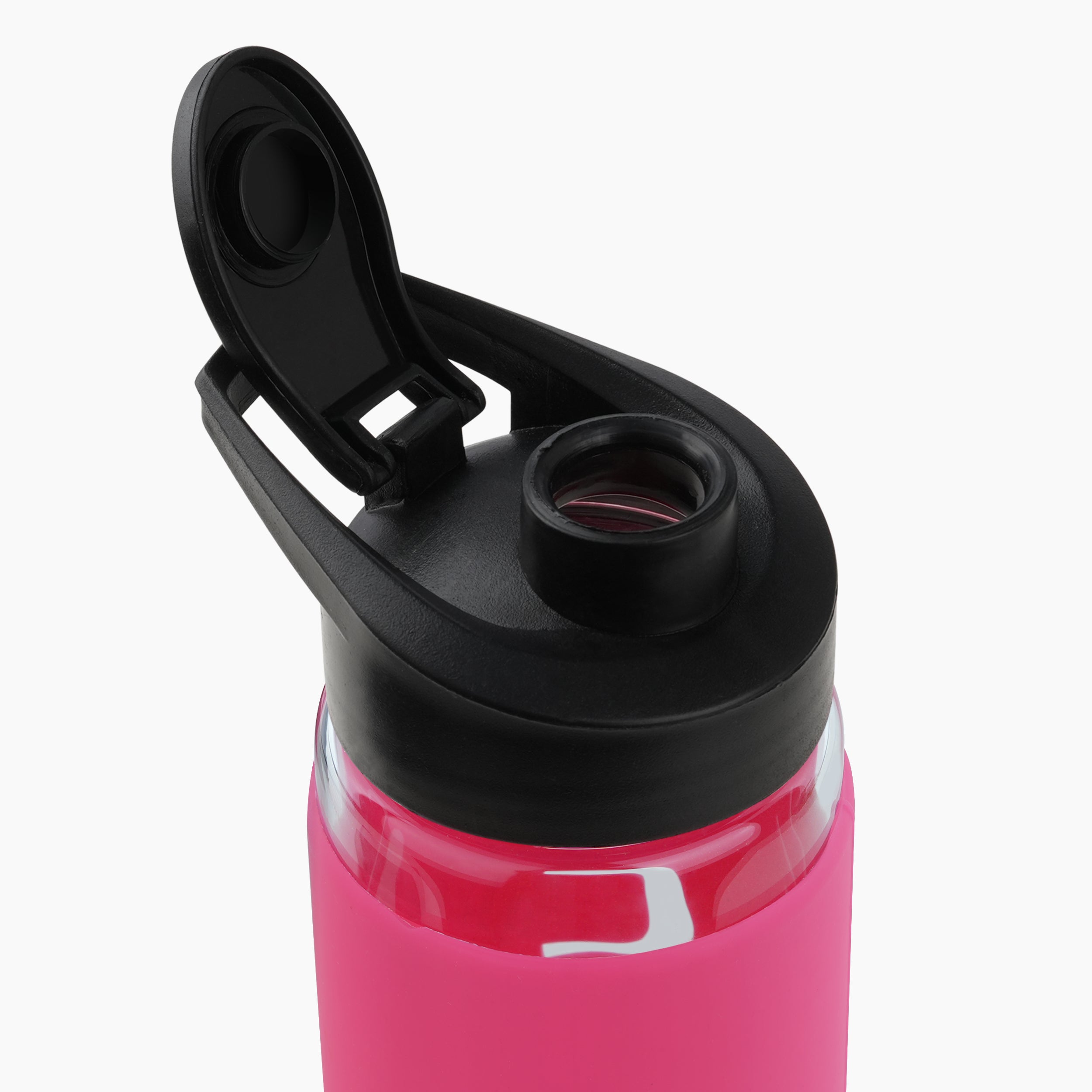 Personalized Pure Wrap Borosilicate Sipper Bottle - Pink