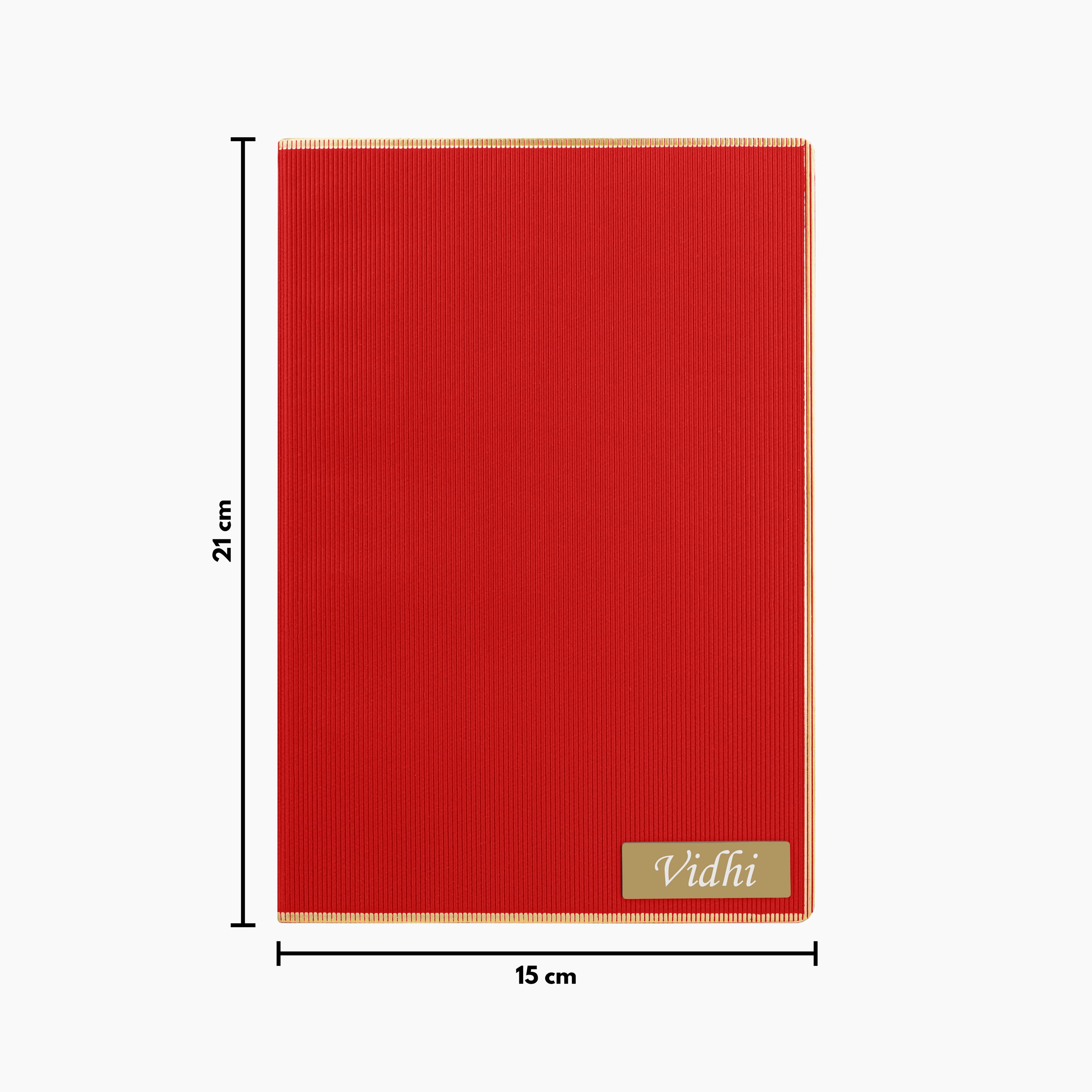 Personalized Neo Diary, Pen & Pen Drive Gift Set - Red