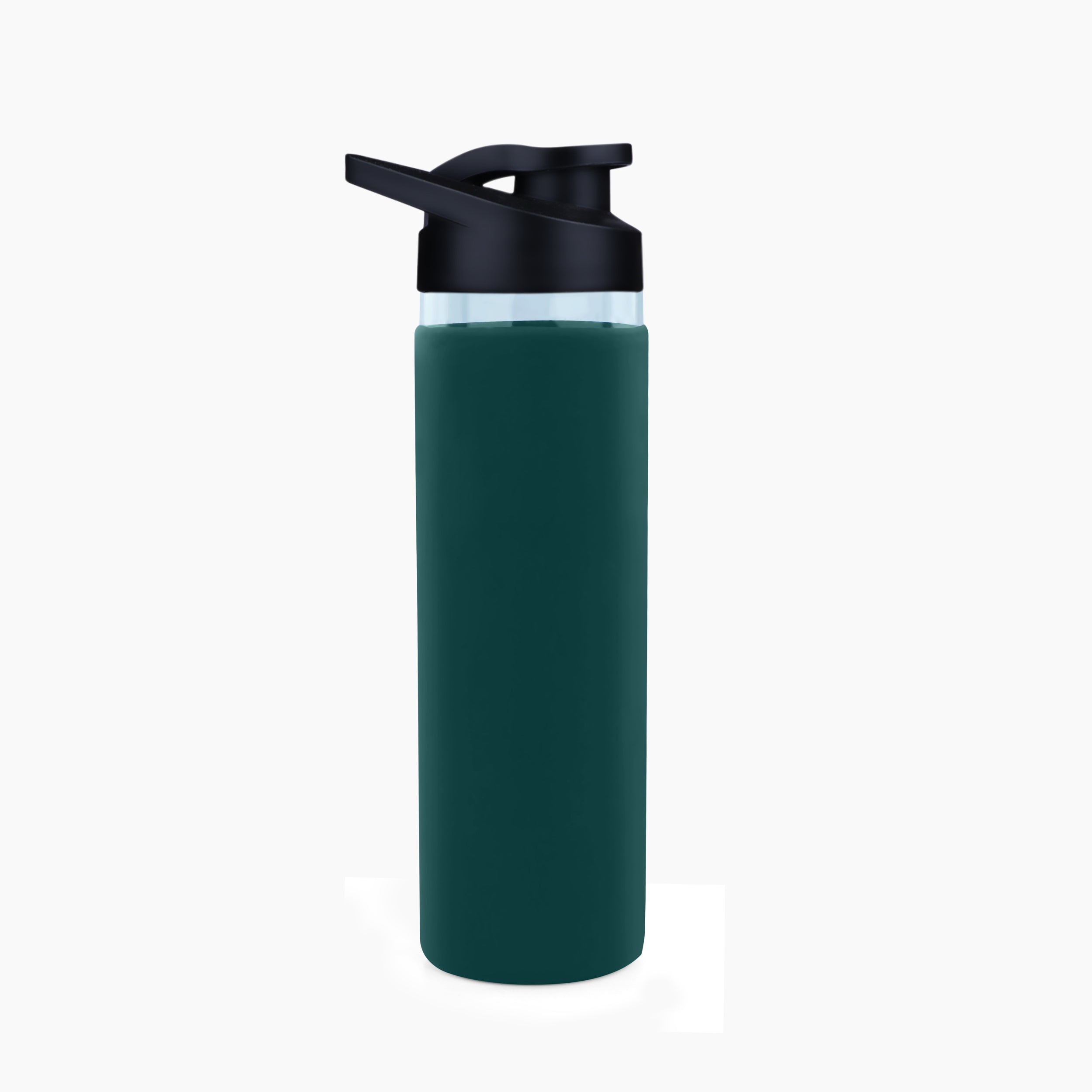 Personalized Pure Wrap Borosilicate Sipper Bottle - Green