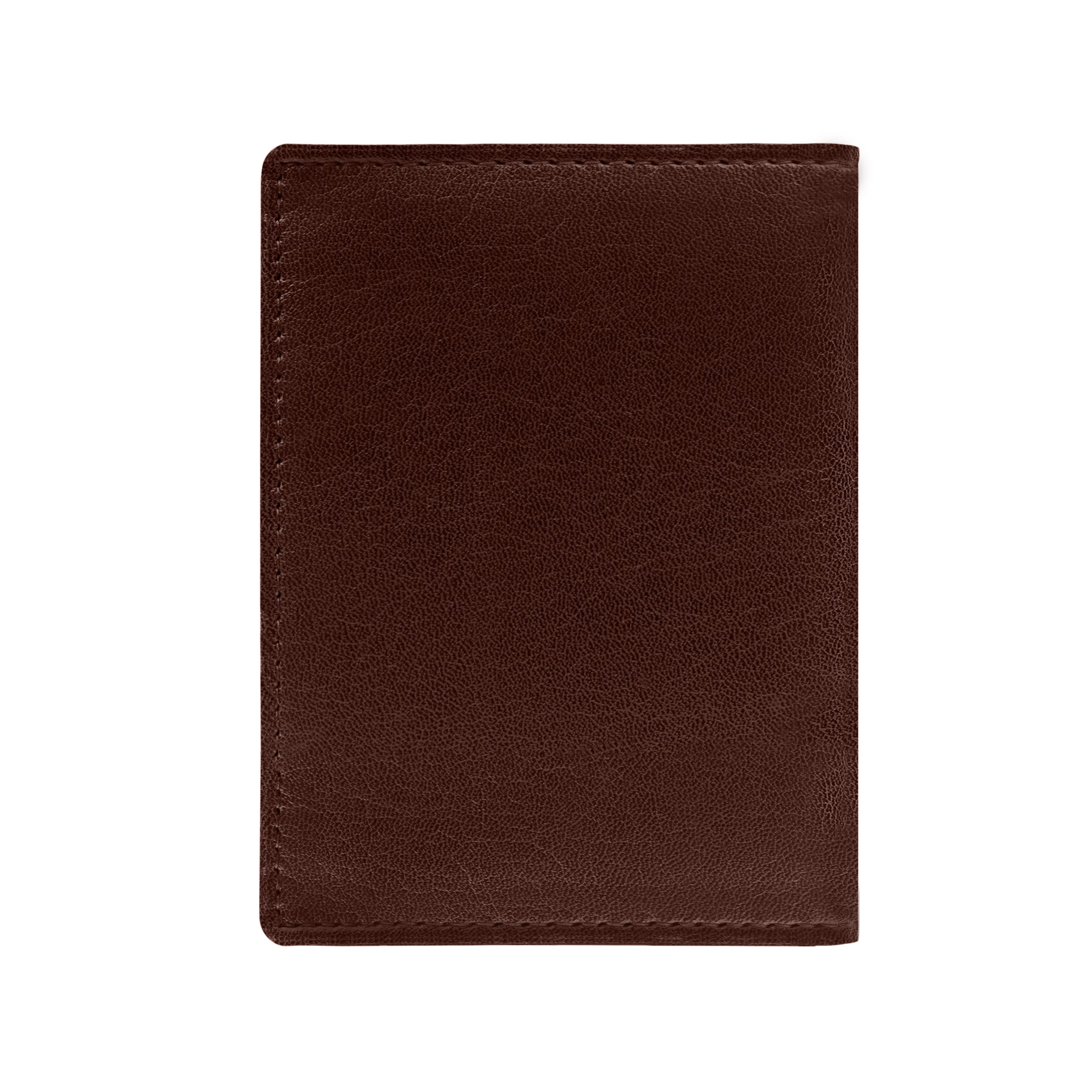 Urbane Bi-Fold Leather Wallet For Men - Brown