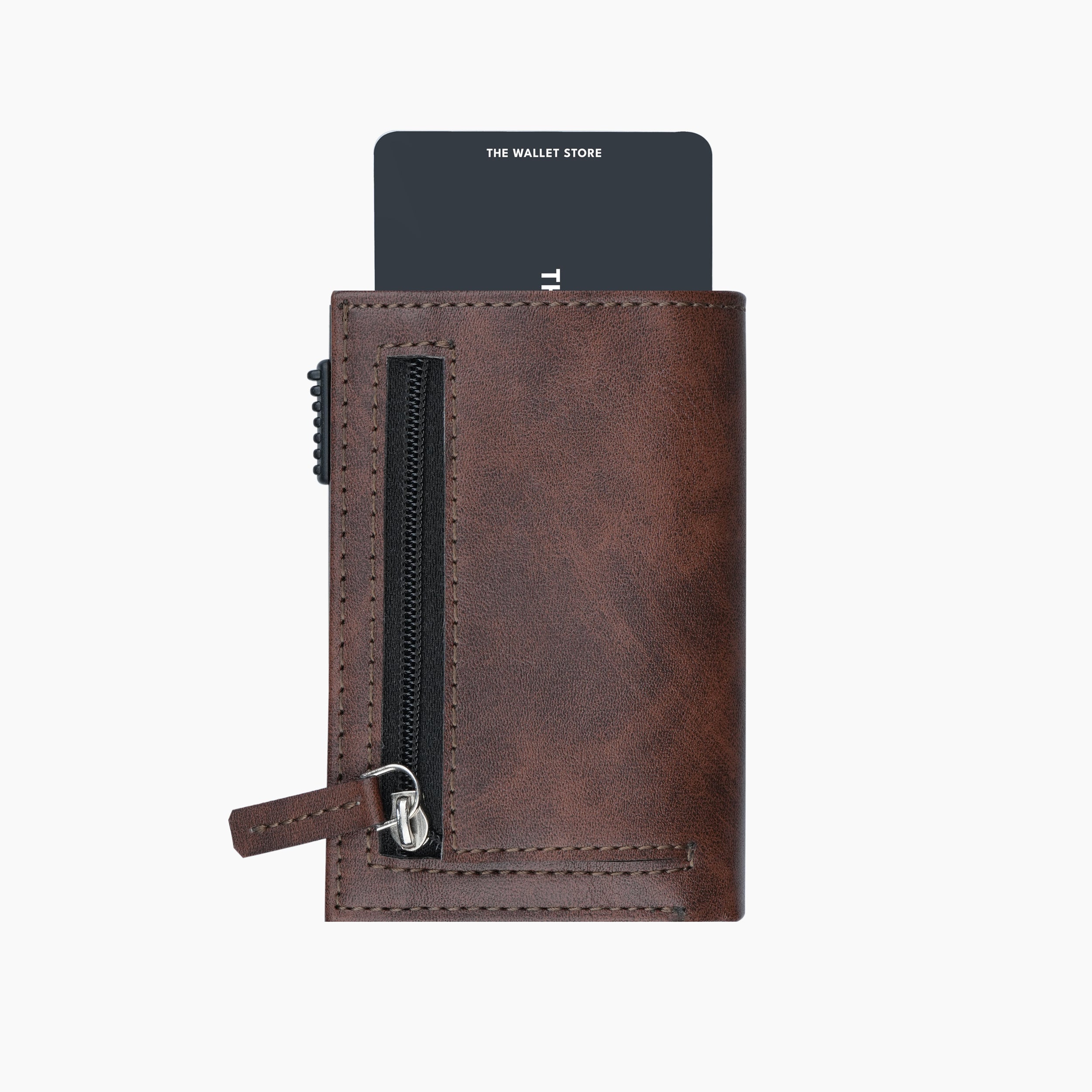 Defender RFID Protected Wallet Cardholder - Brown