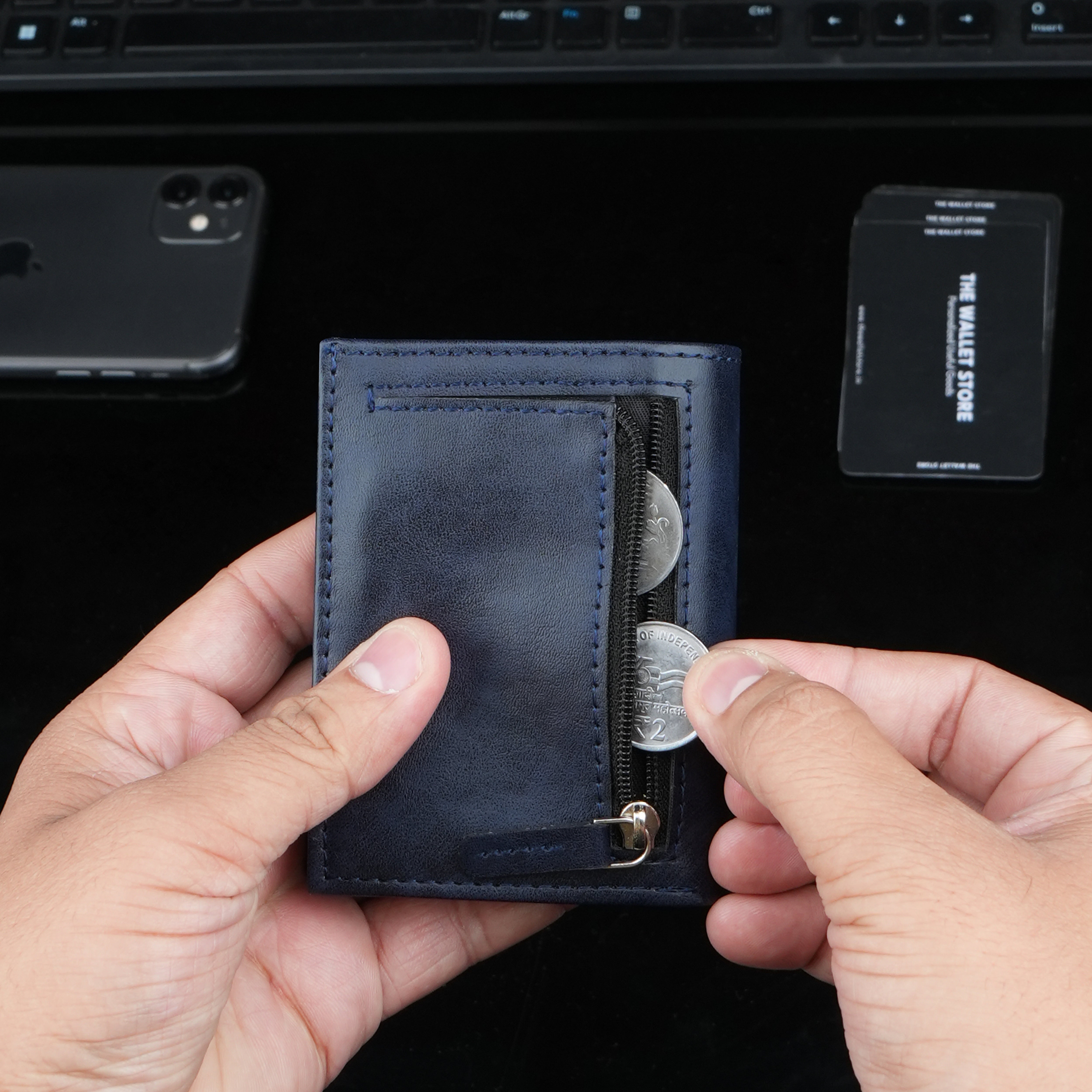 Guardian RFID Protection Wallet Card Holder - Blue