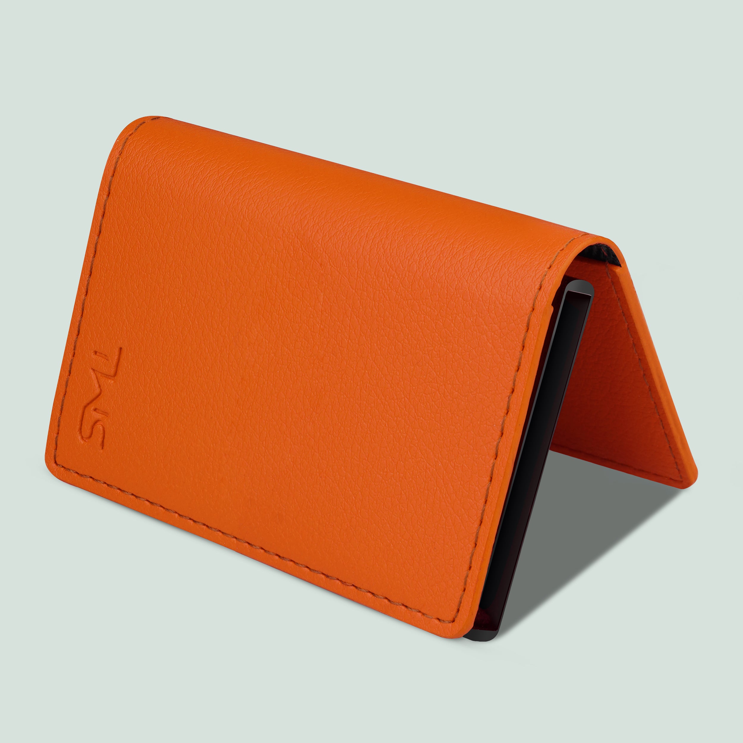 Vivid Vault RFID Protected Metal Cardholder - Orange