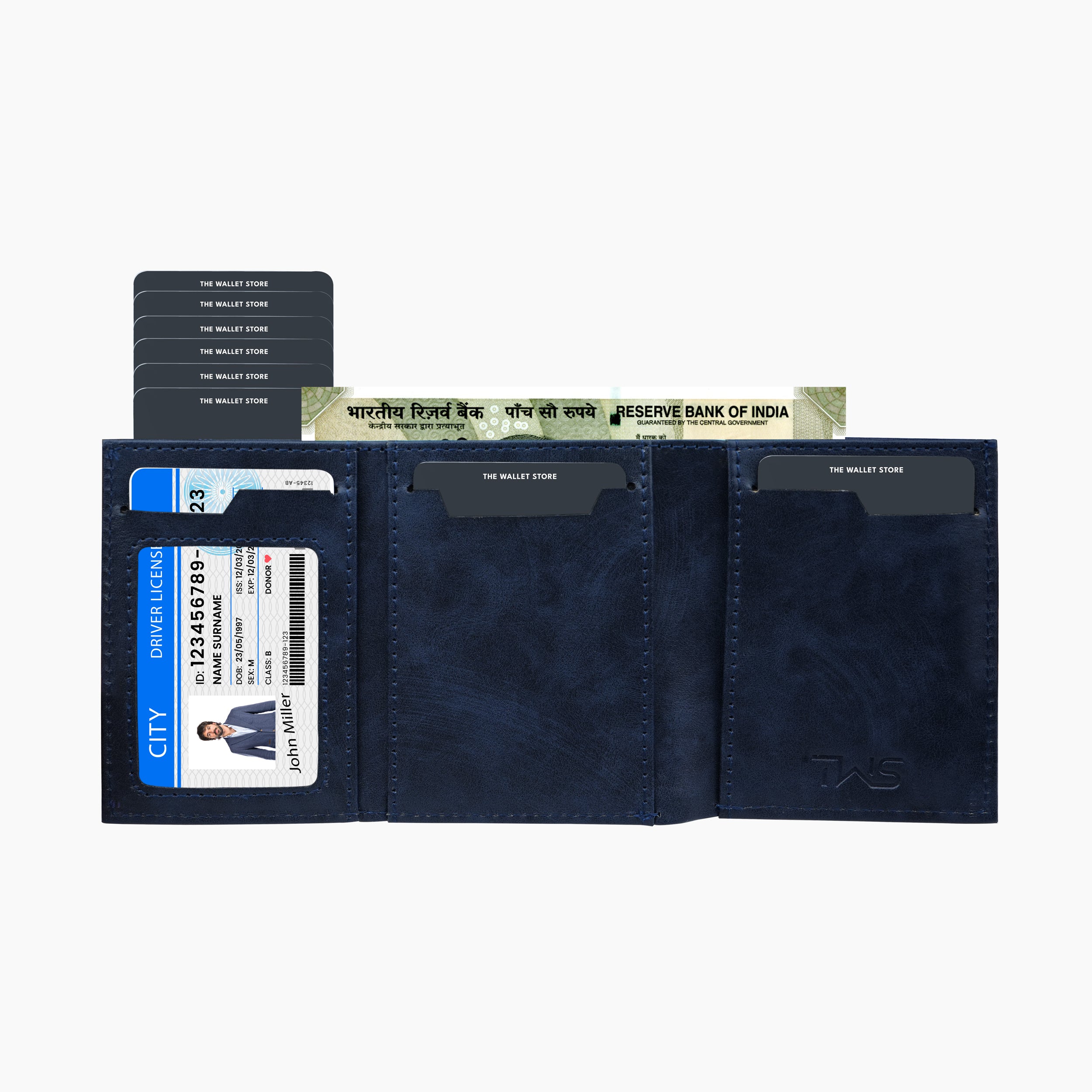 Guardian RFID Protection Wallet Card Holder - Blue