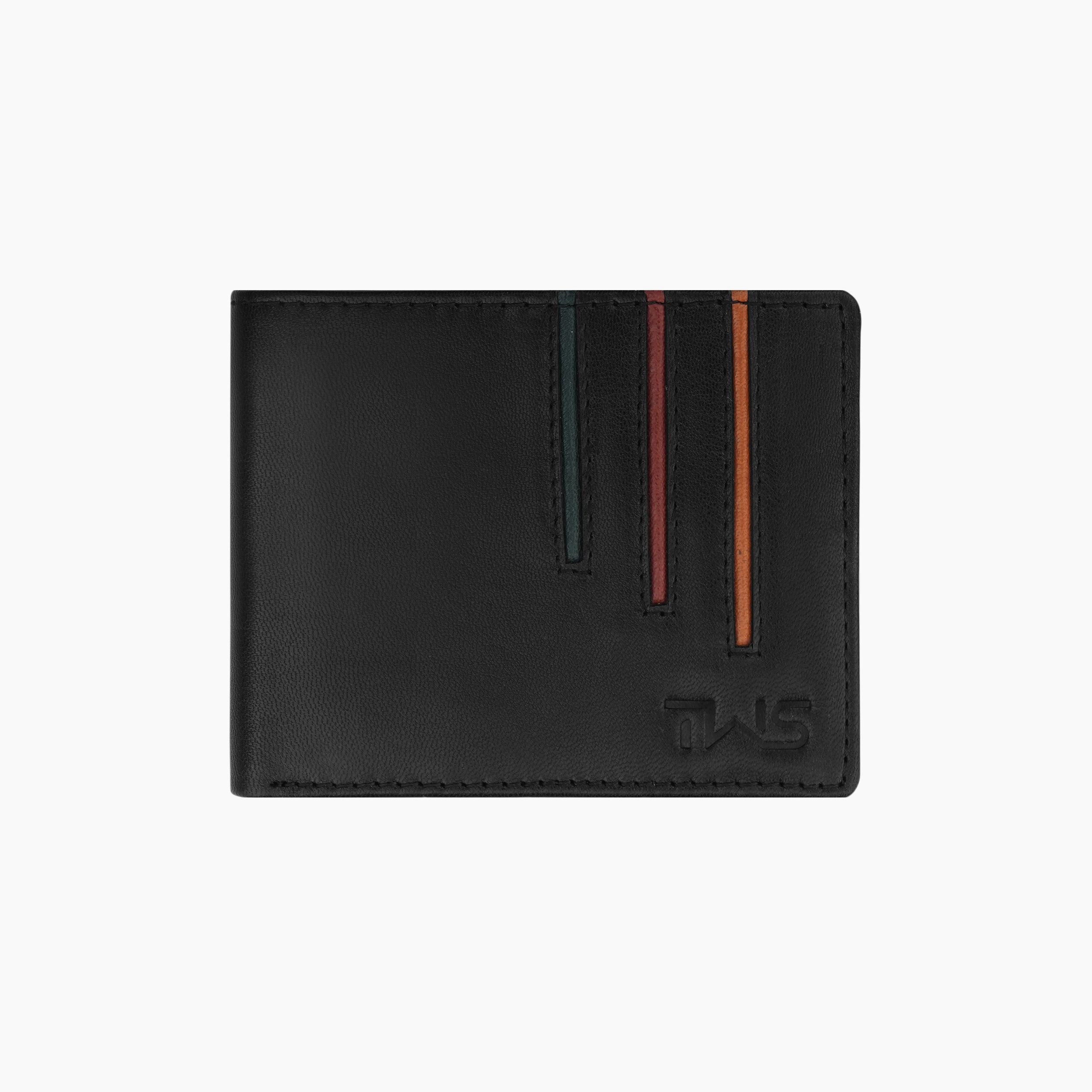 Spectrum Leather Wallet For Men - Black