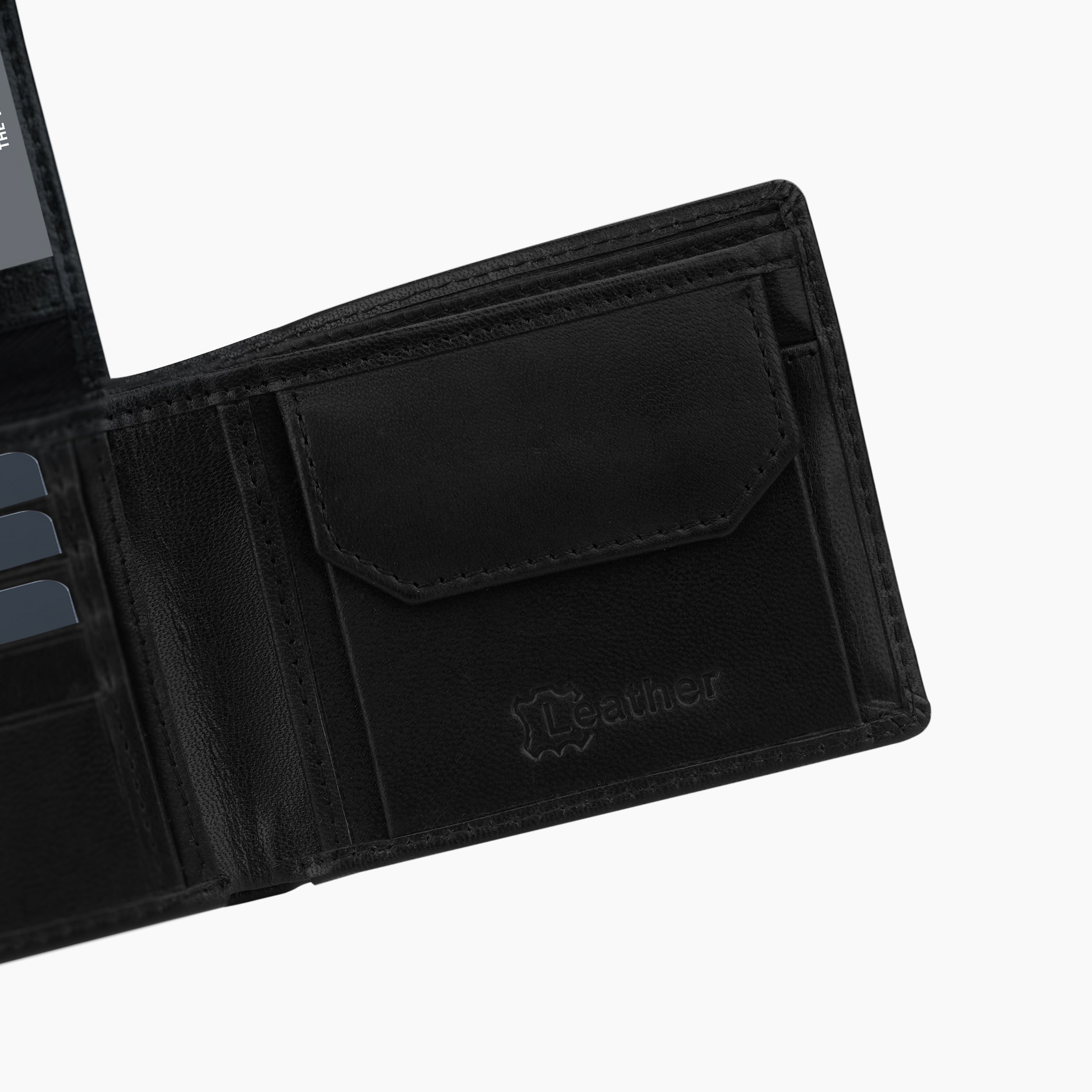 Spectrum Leather Wallet For Men - Black