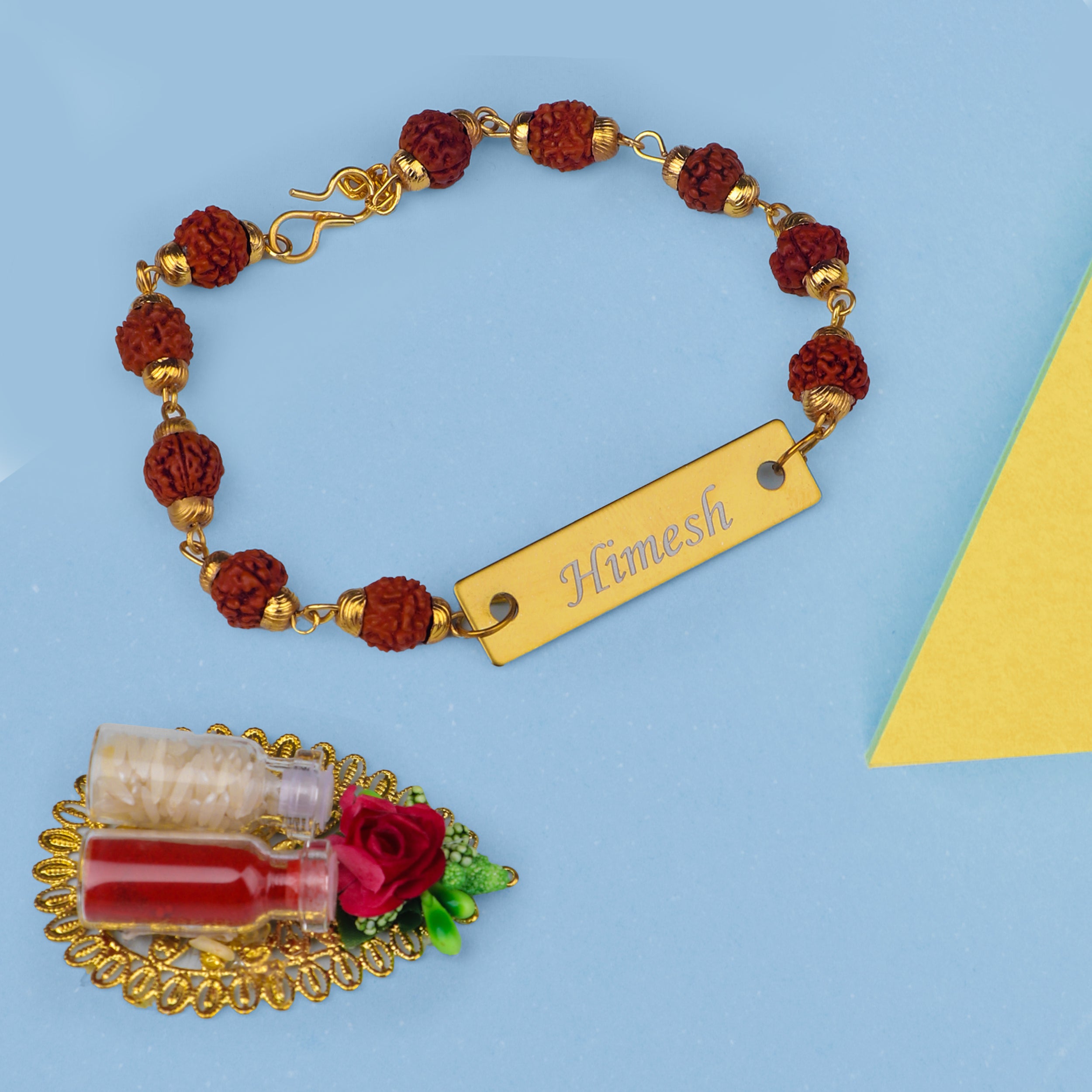 Personalized Raksha Bandhan Essentials Gift Box For Him