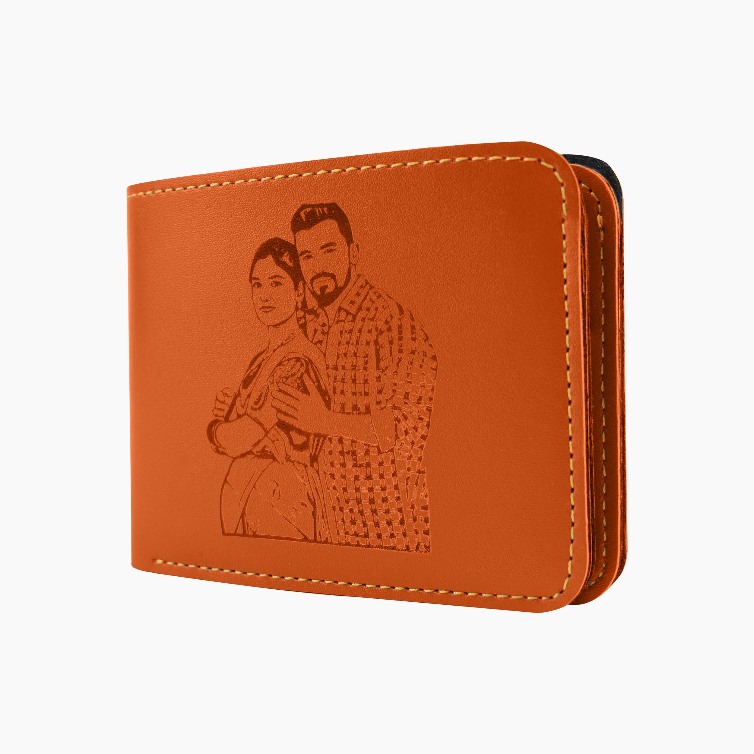 Personalized Sketch Wallet For Men