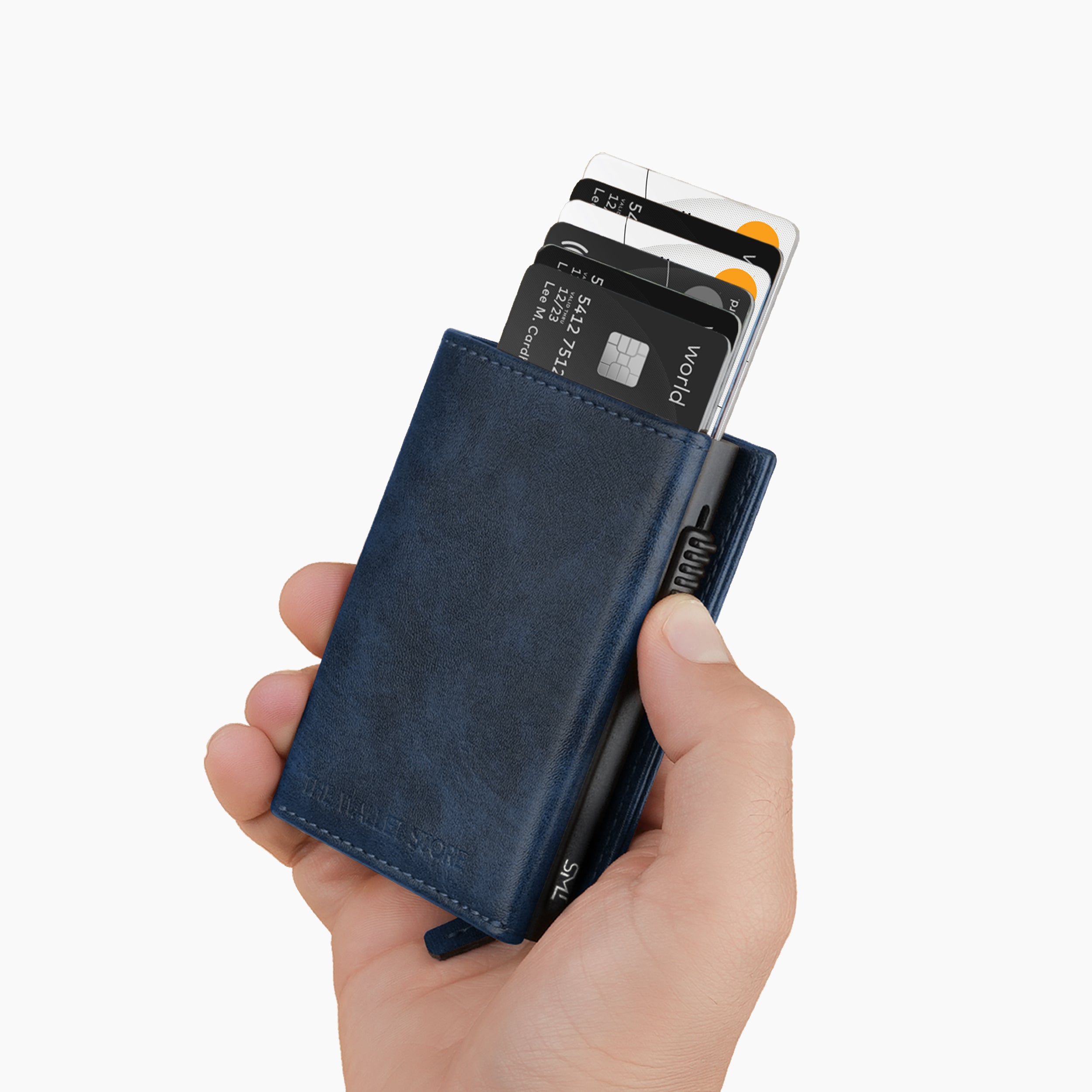 Defender RFID Protected Wallet Cardholder - Blue