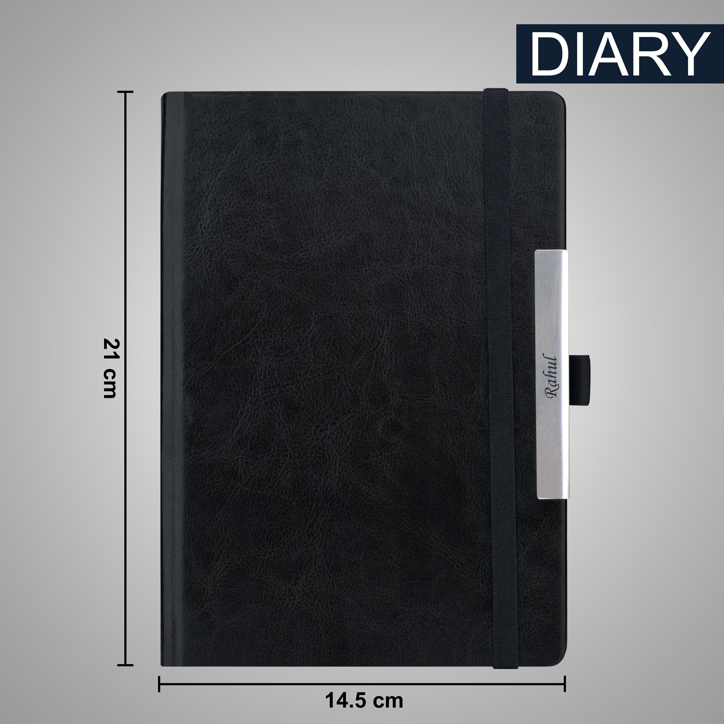 Personalized Leather Lite Diary, Specs Case & Pen Gift Set