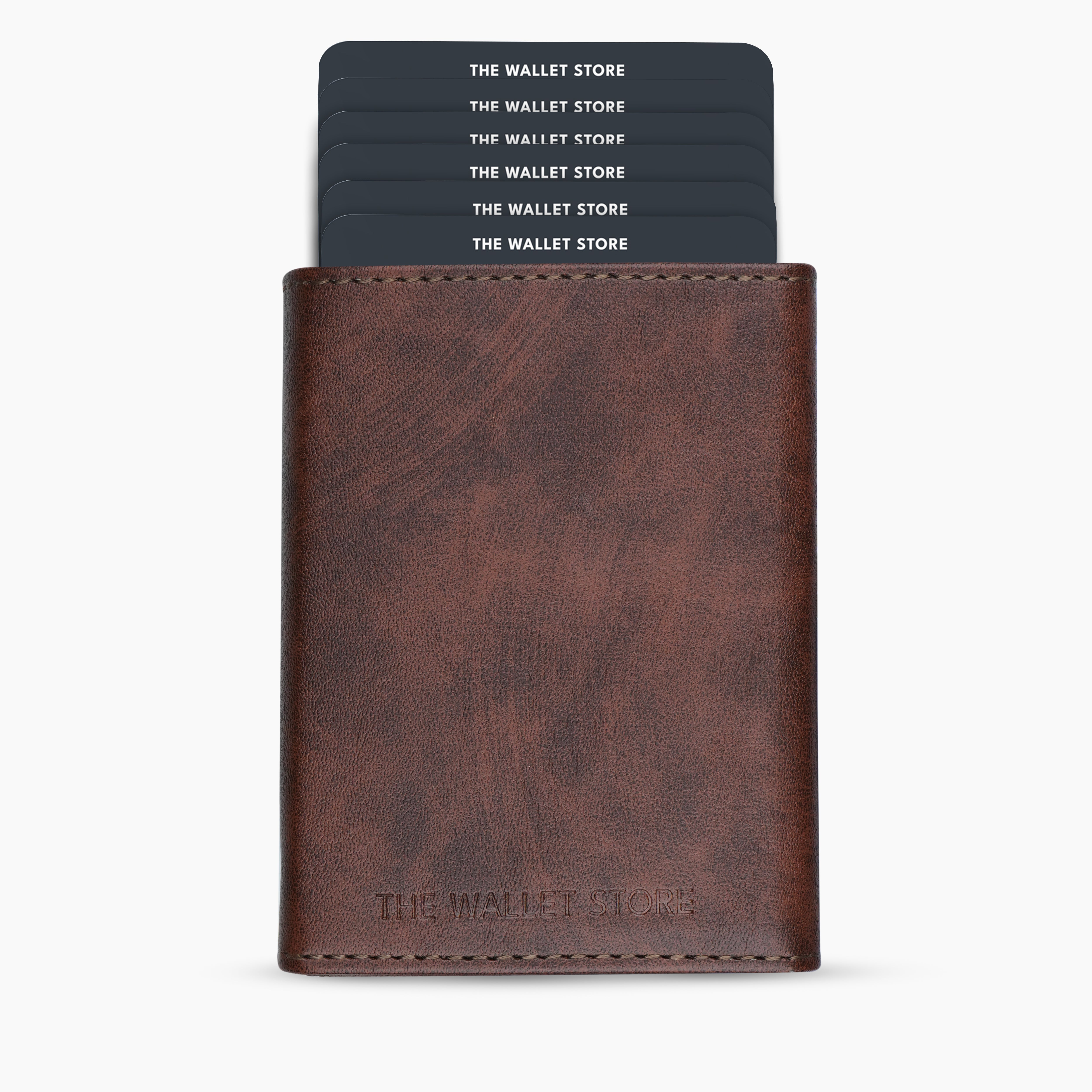 Defender RFID Protected Wallet Cardholder - Brown