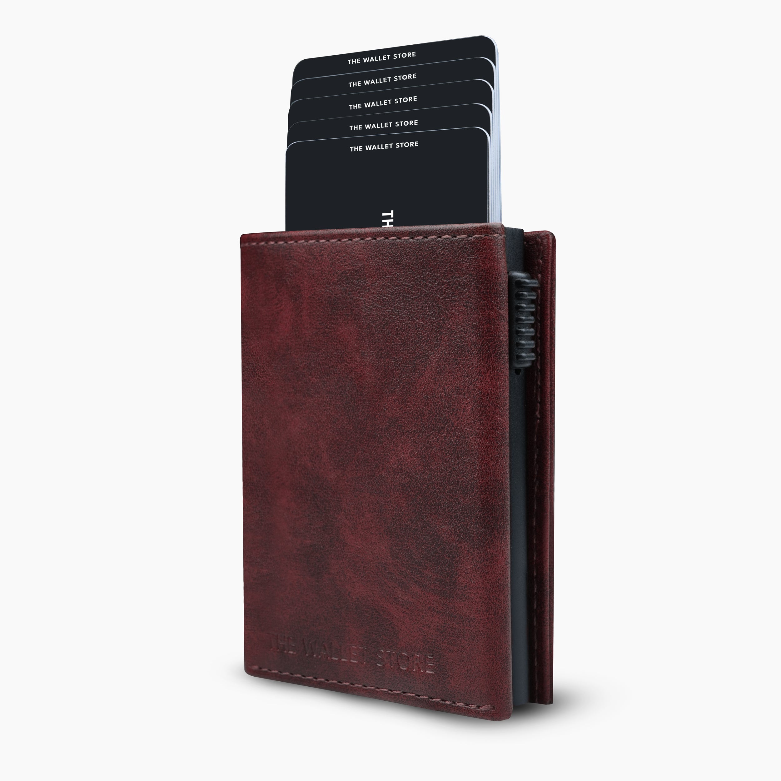 Defender RFID Protected Wallet Cardholder - Wine