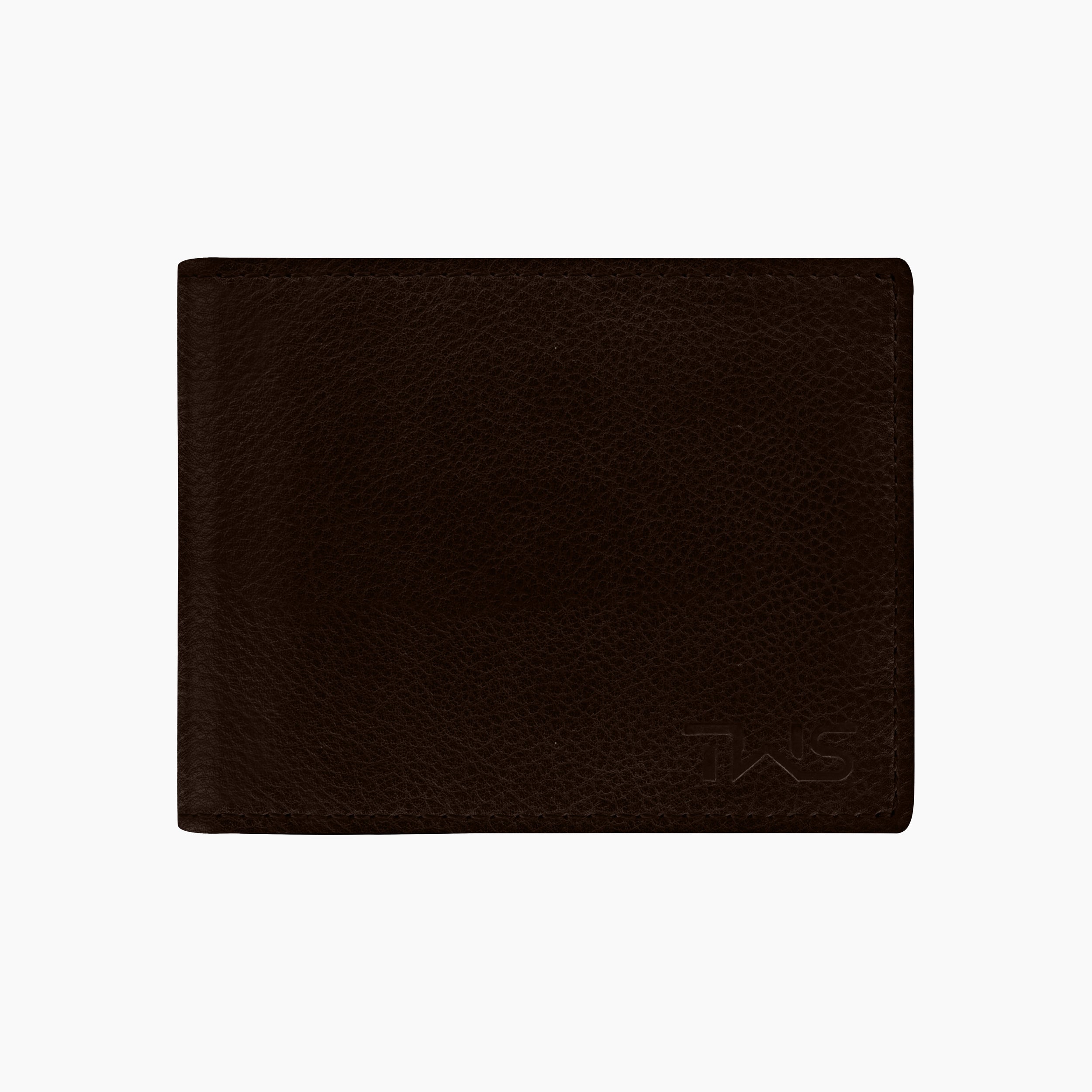 Pristine Textured Leather Wallet For Men - Brown