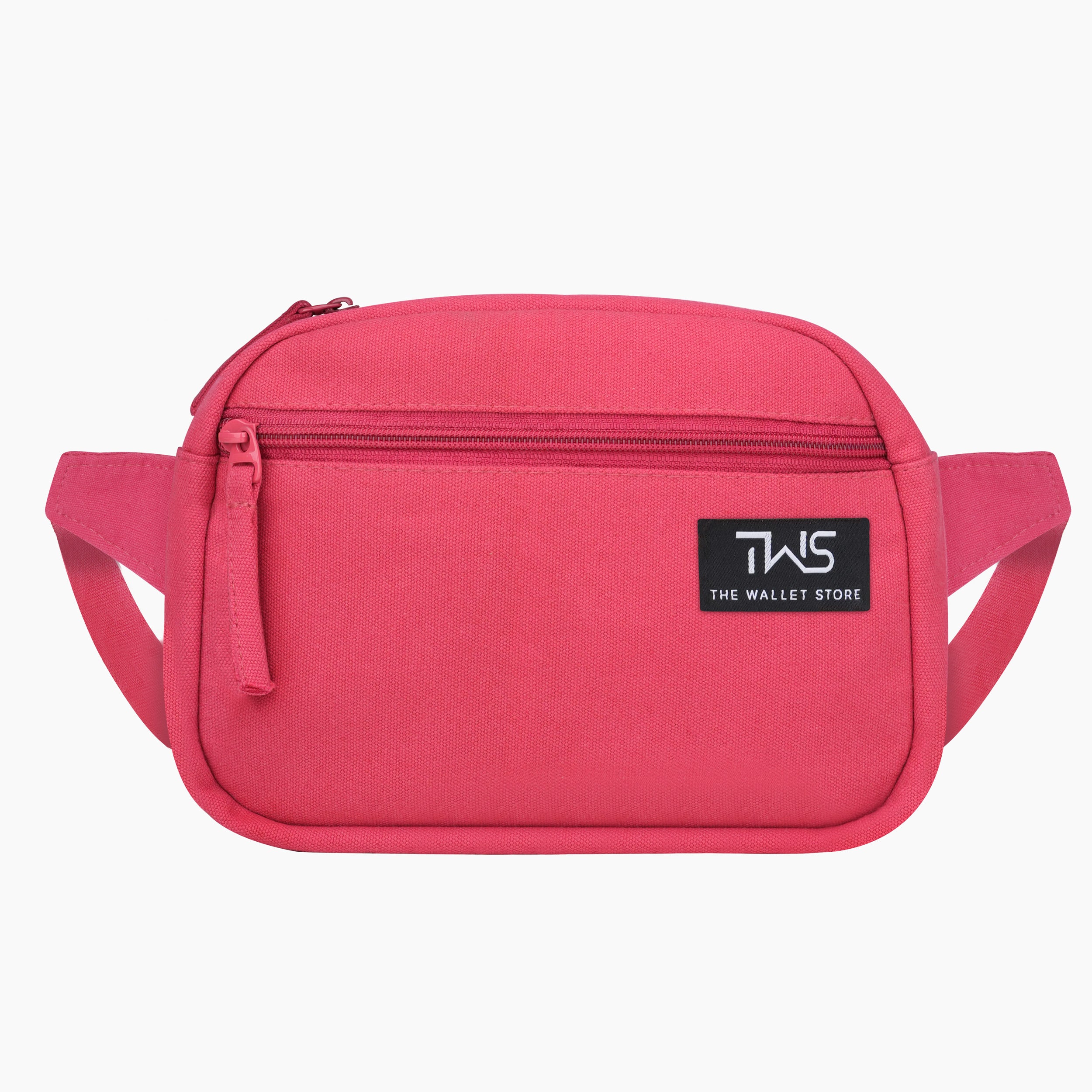 Urban Trek Canvas Fanny Bag - Red