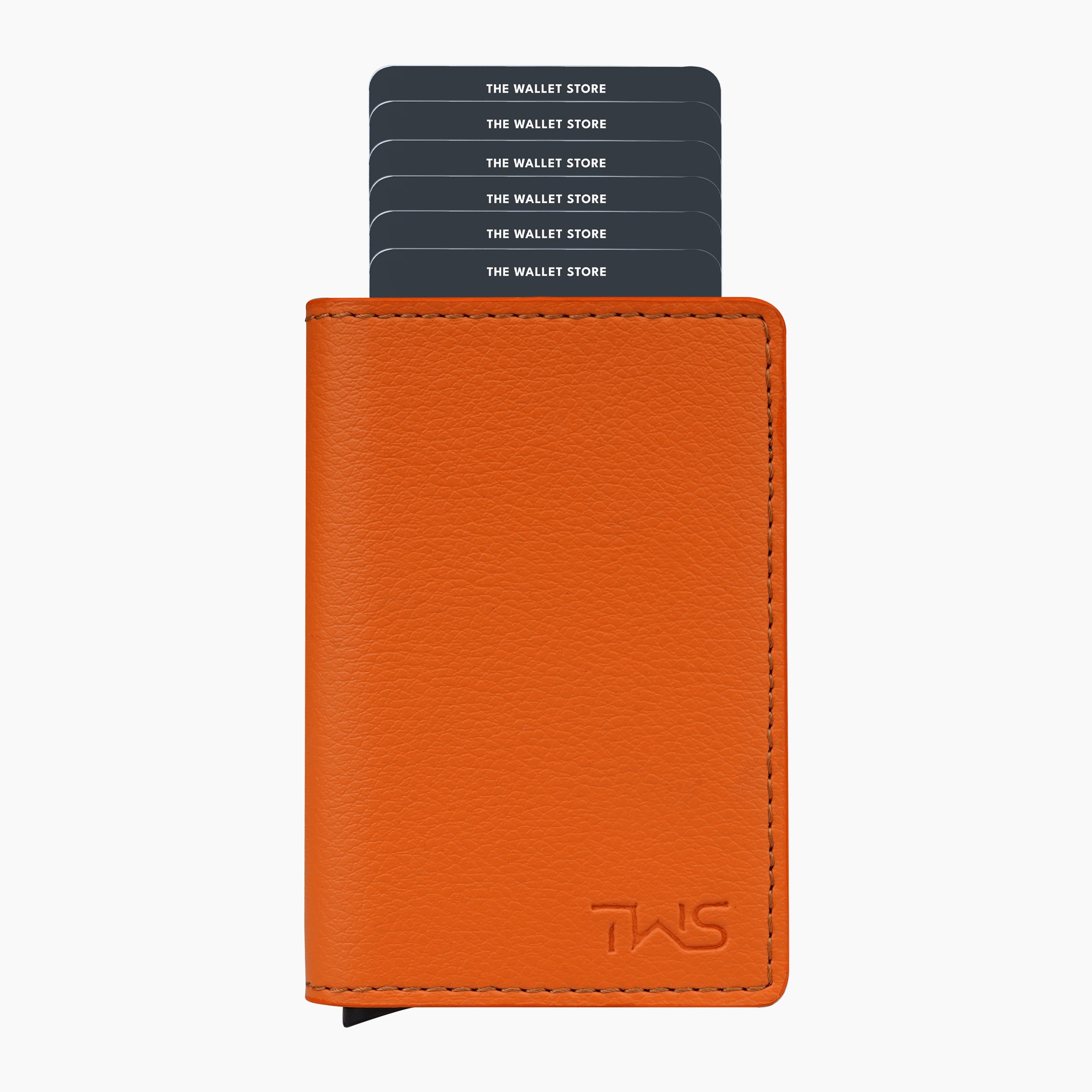 Vivid Vault RFID Protected Metal Cardholder - Orange