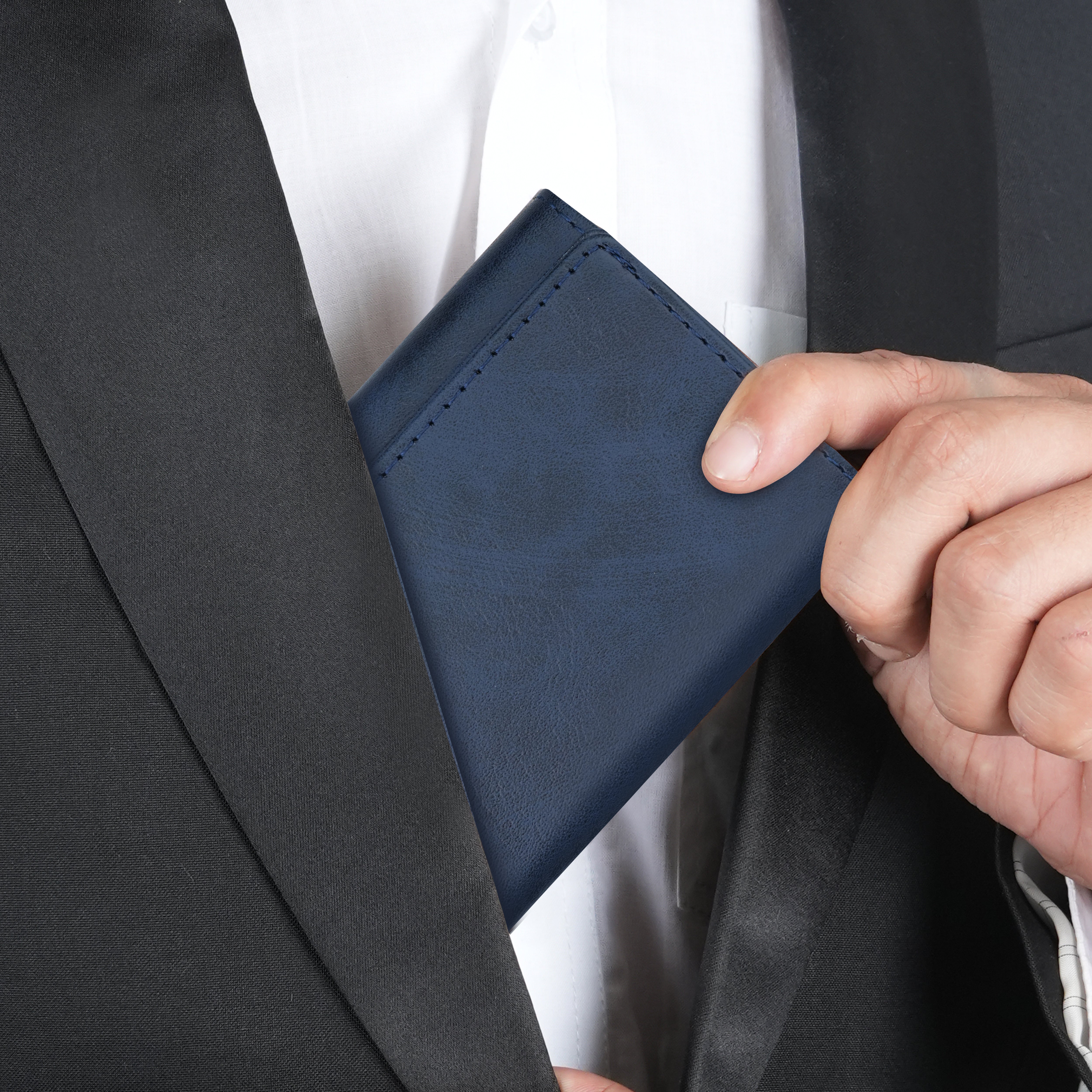 Maverick RFID Protected Wallet Cardholder - Blue