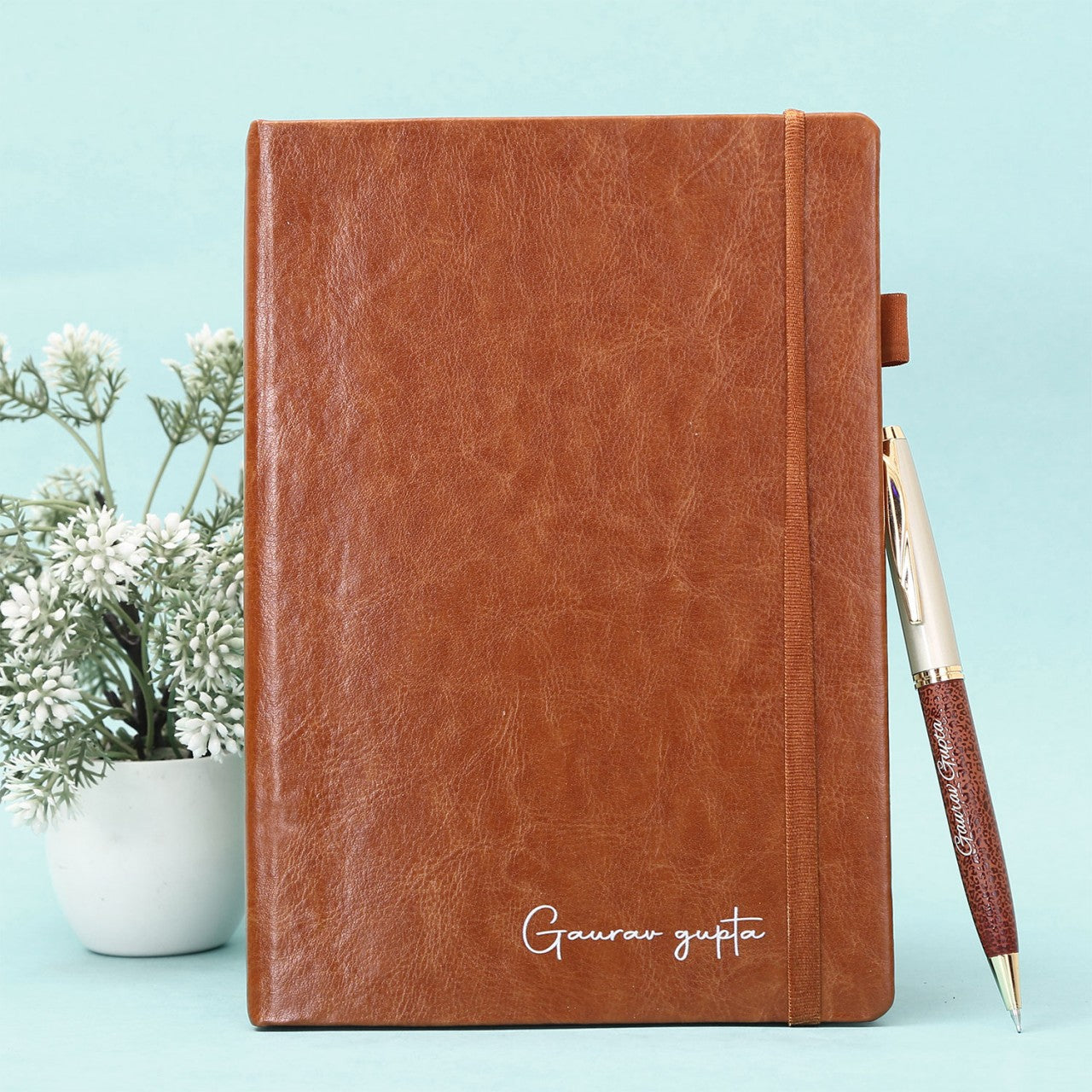 75% OFF on DI-KRAFT Friend Embossed Happy Birthday Gift Handmade Paper Diary  with Lock A5 Diary unruled 200 Pages(Brown) on Flipkart | PaisaWapas.com