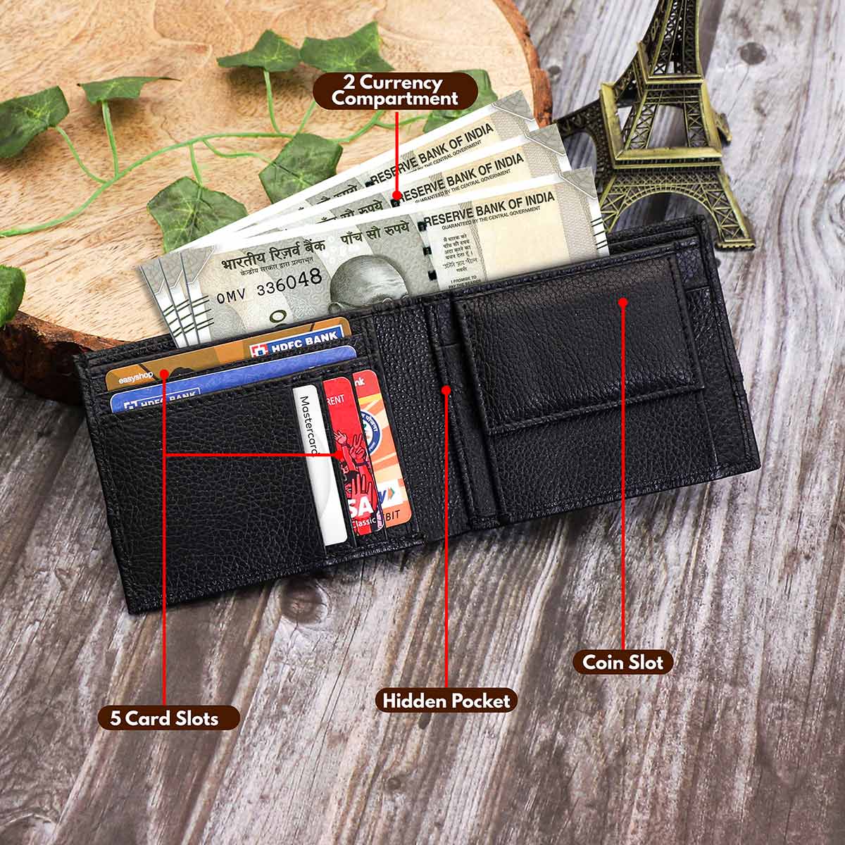 Men's belt wallet key chain and pen gift box set – Men's essentials