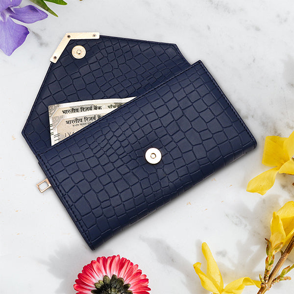 Personalized Brick Style Clutch With Name & Charm